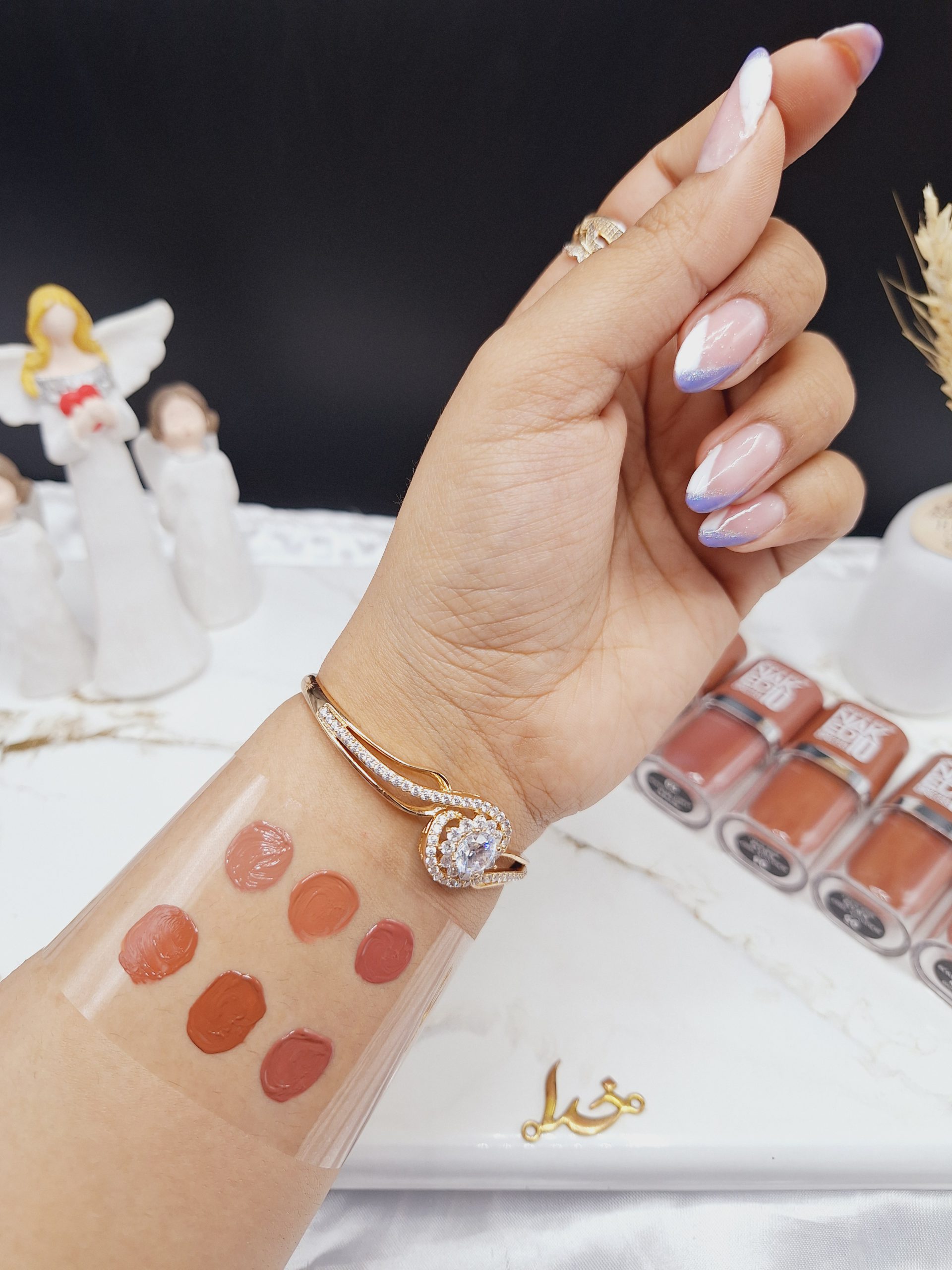 پک رژ لب مایع 6 عددی برند رومانتیک برد ROMANTIC BIRD NAKED10 کد RB 152