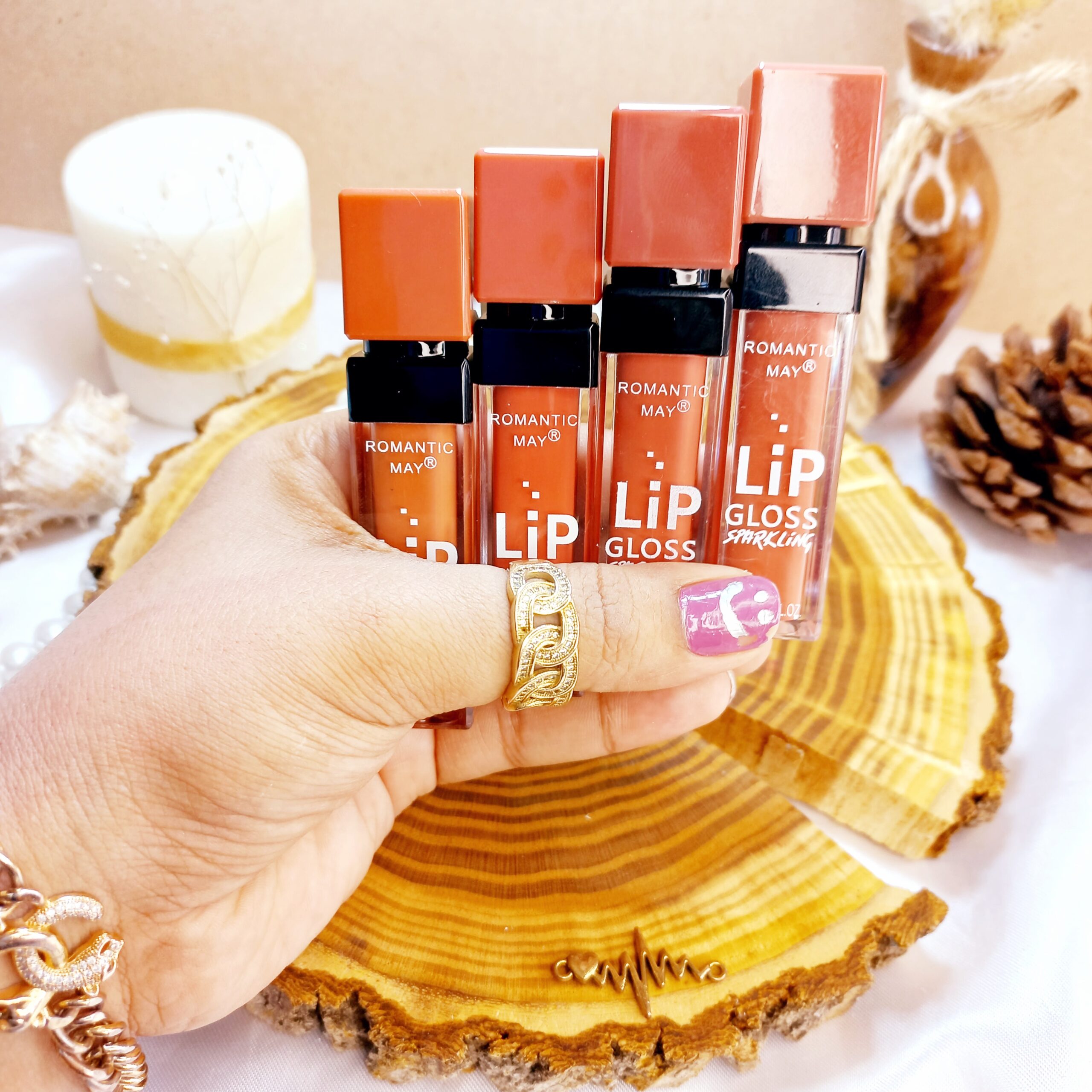 رژ لب مایع رمانتیک کد766 ROMANTIC MAY