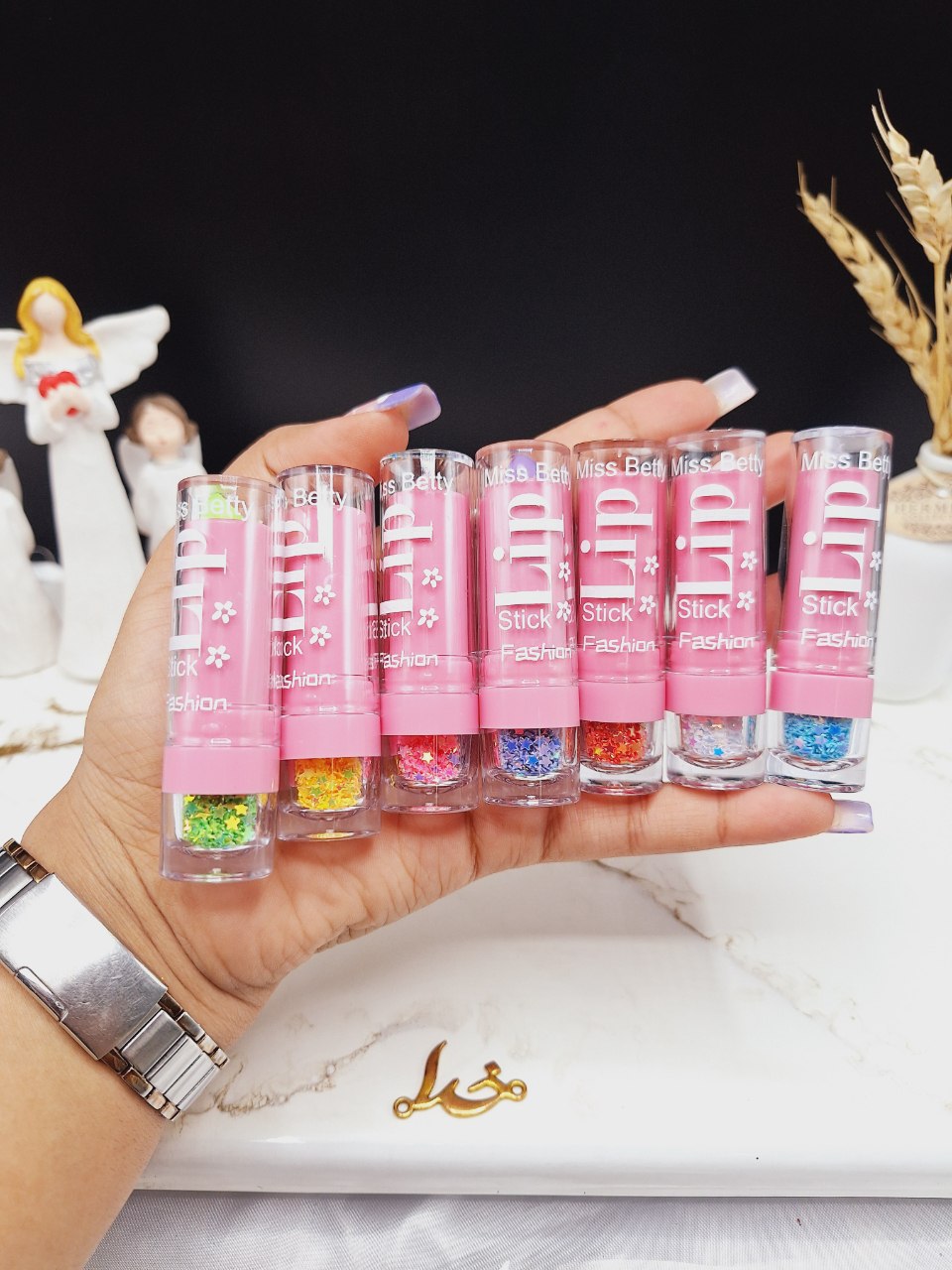 بالم لب فانتزی رنگارنگ میس بتی Miss Betty کد 77113