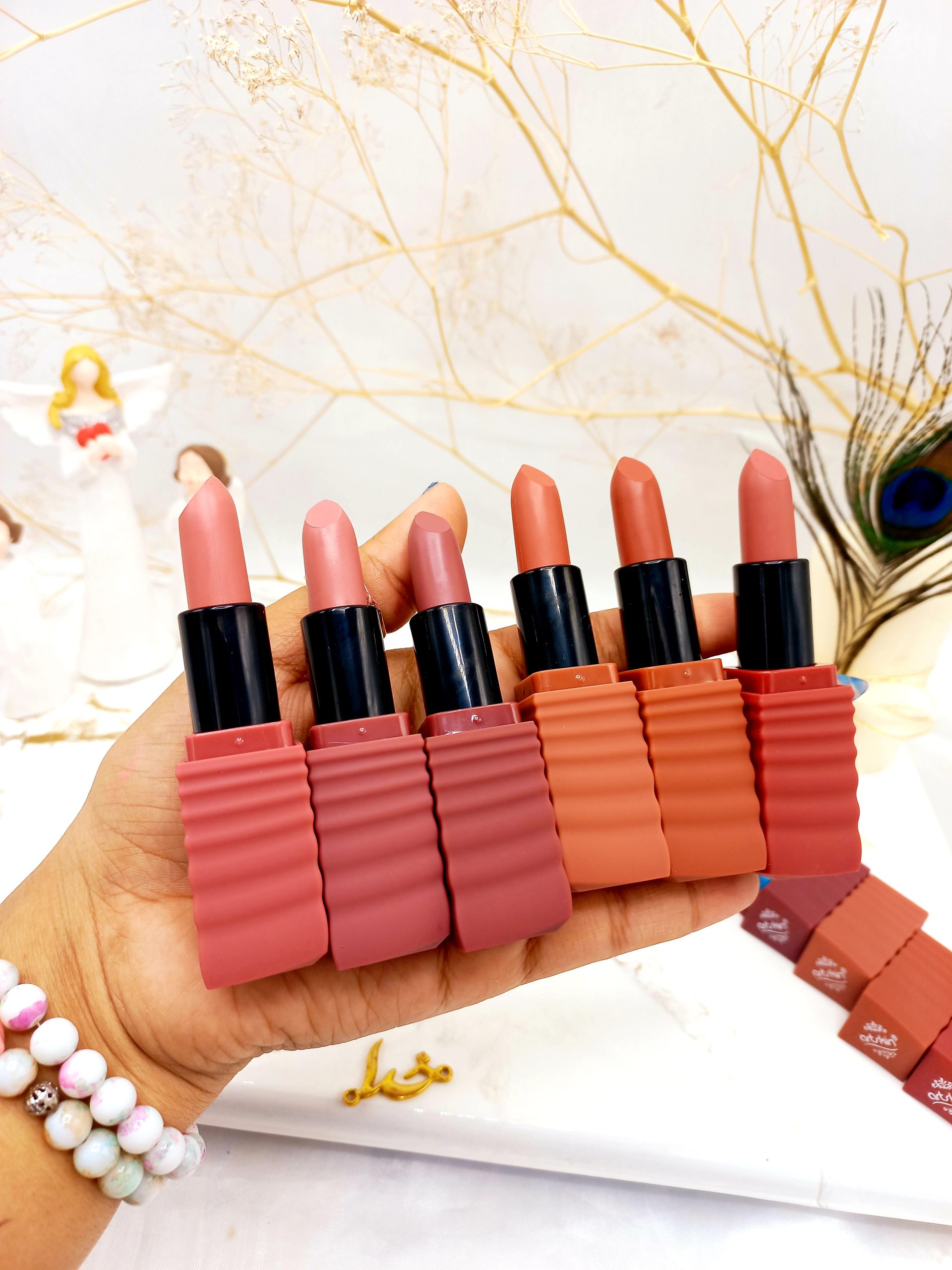 پک 6 تایی رژ جامد ضدآب مات آرت اسکین Art Skin کد AS971097