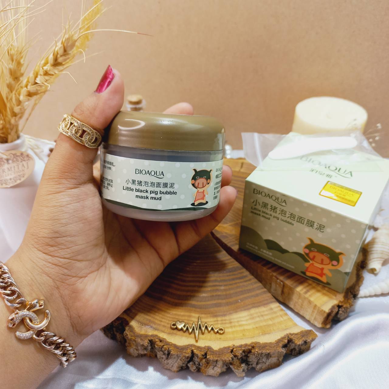 ماسک حبابی خوکی کربن بیوآکوا BIOAQUA | پخش عمده