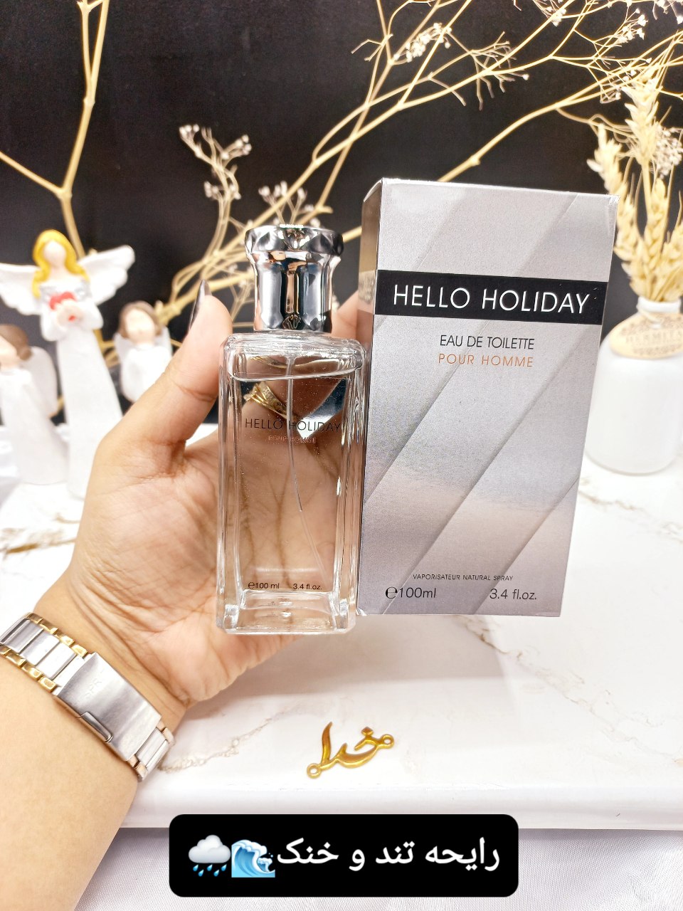 ادکلن مردانه HELLO HOLIDAY حجم ۱۰۰ML کد 2673