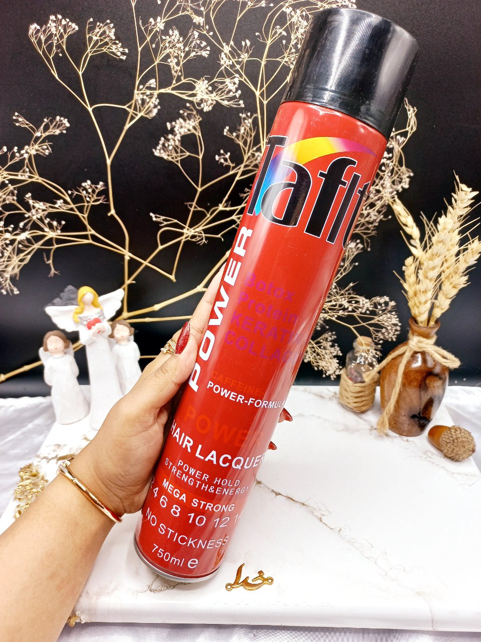 اسپری حالت دهنده سالنی فوق قوی درجه 14 حجم 750 میل سایز فوق بزرگ طرح یک