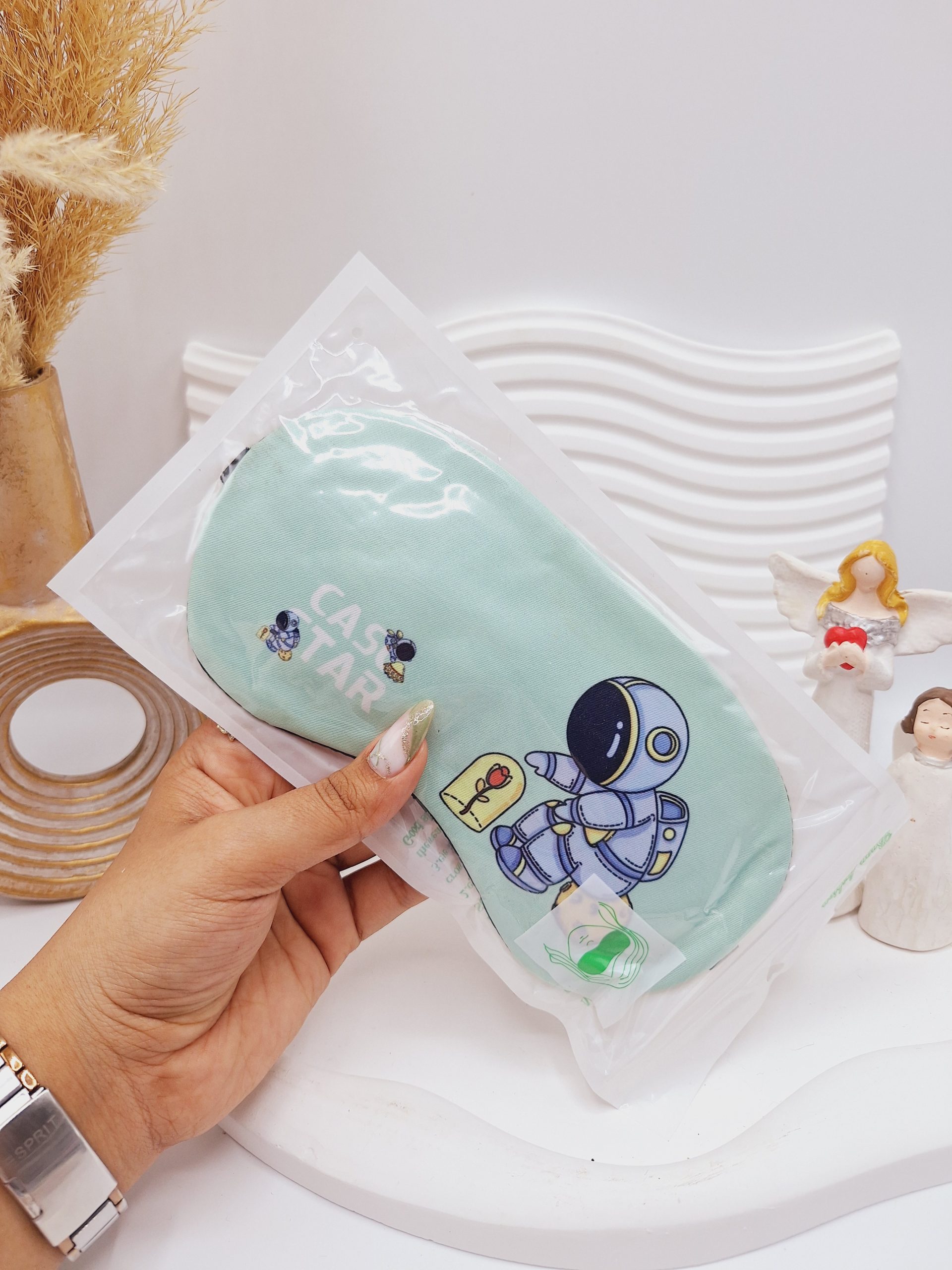 چشم بند کمپرس دار طرح فضانورد