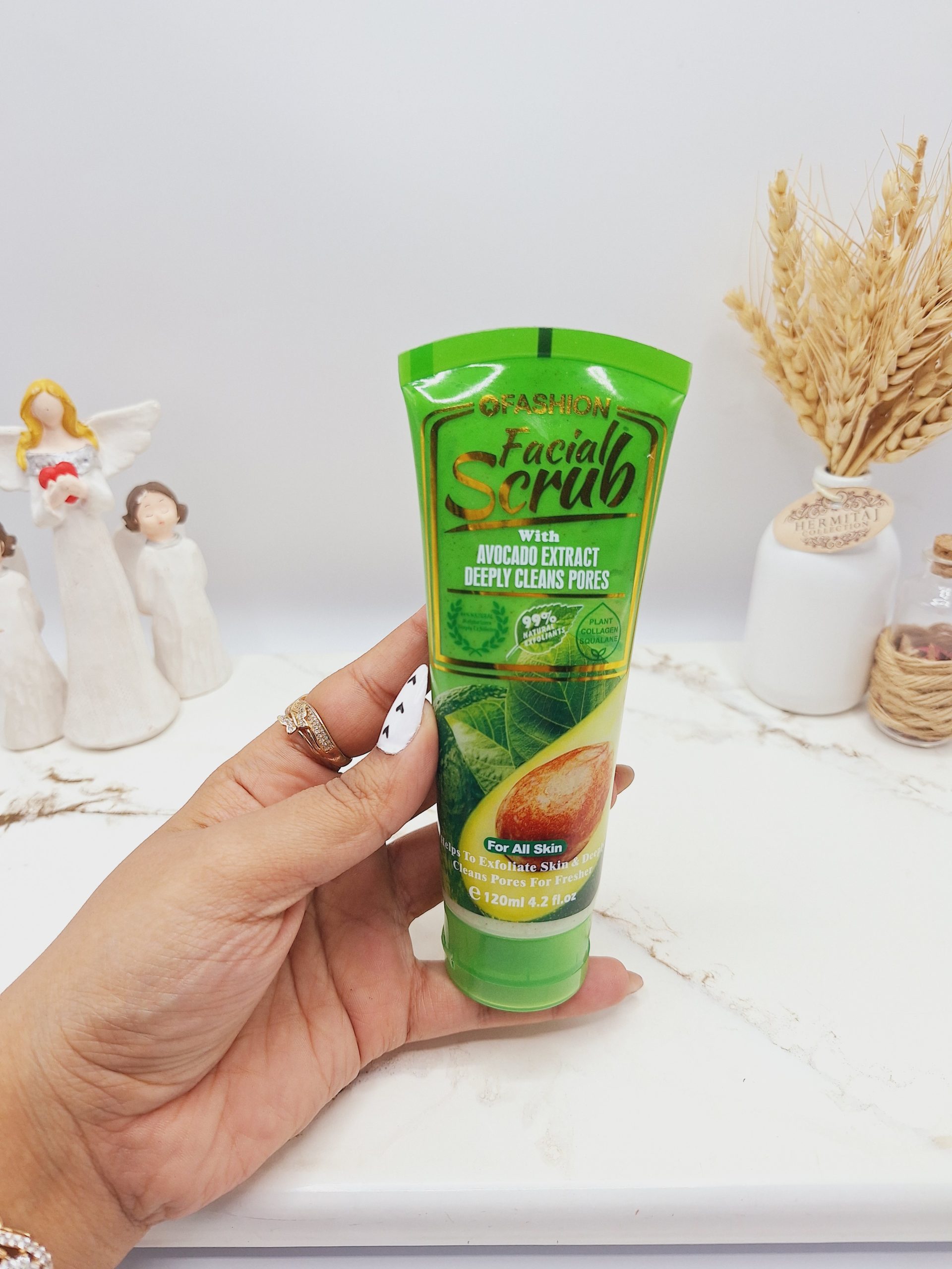 اسکراب و لایه بردار کوچک کننده منافذ رایحه آوکادو برند وکالی کد WKL684