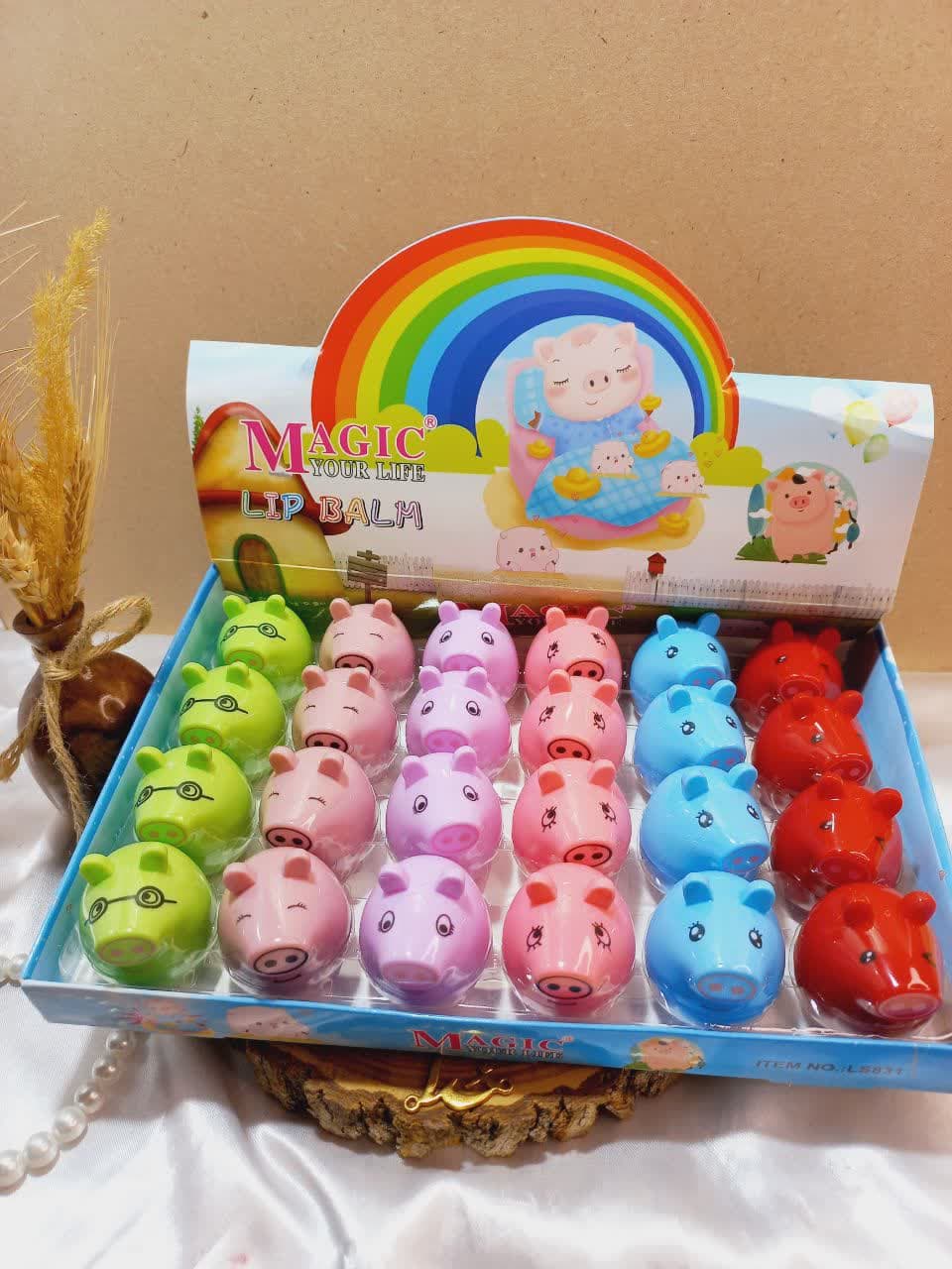 بالم لب عروسکی خوک مجیک MAGIC کدLS831
