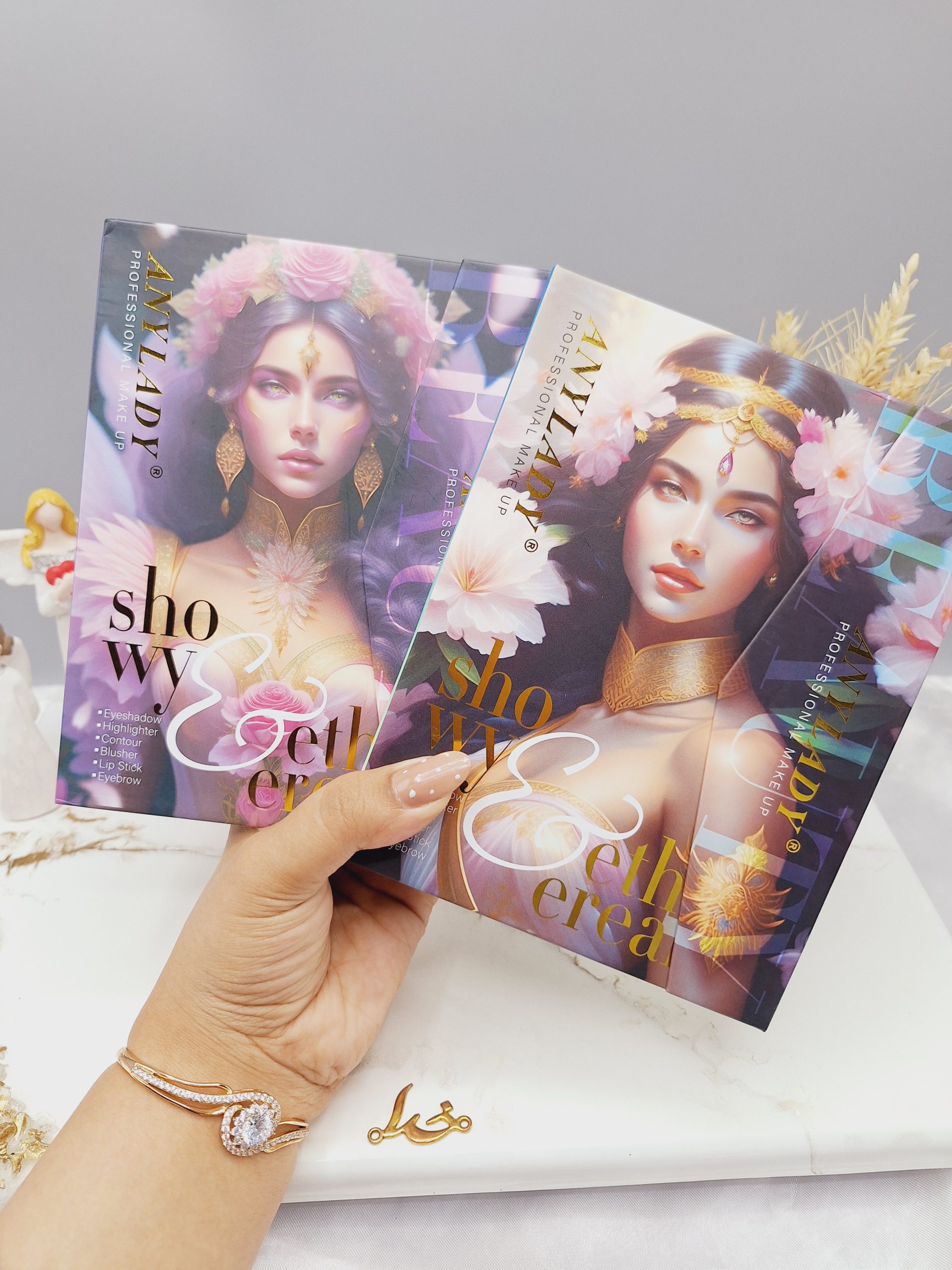 پالت سایه چشم 32 رنگ پرنسس آنیلا برند آنی لیدی ANYLADY کد AN6156