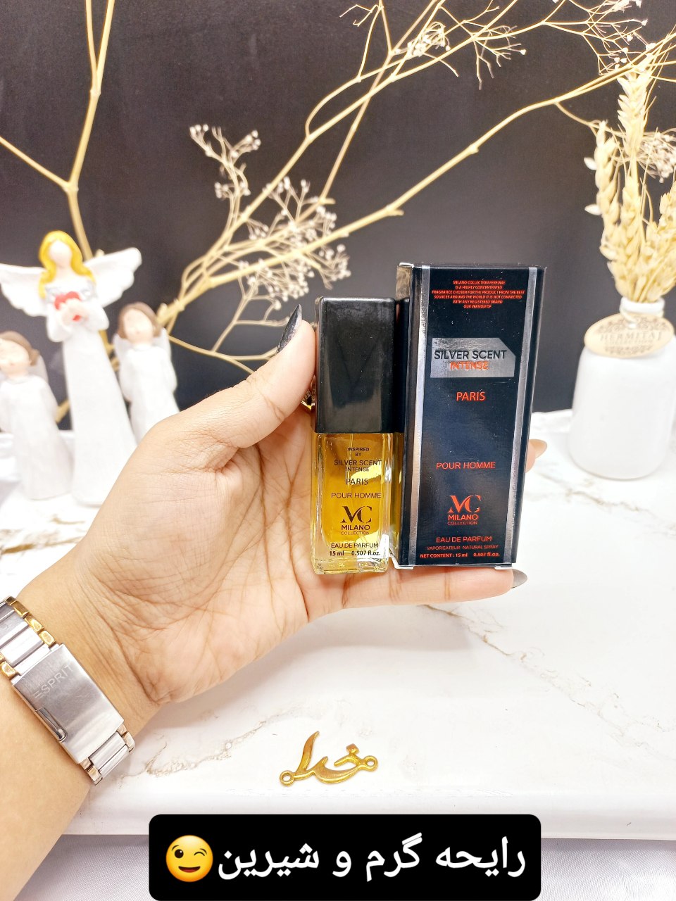 ادکلن مردانه SILVER SCENT INTENSE PARIS حجم 15ML