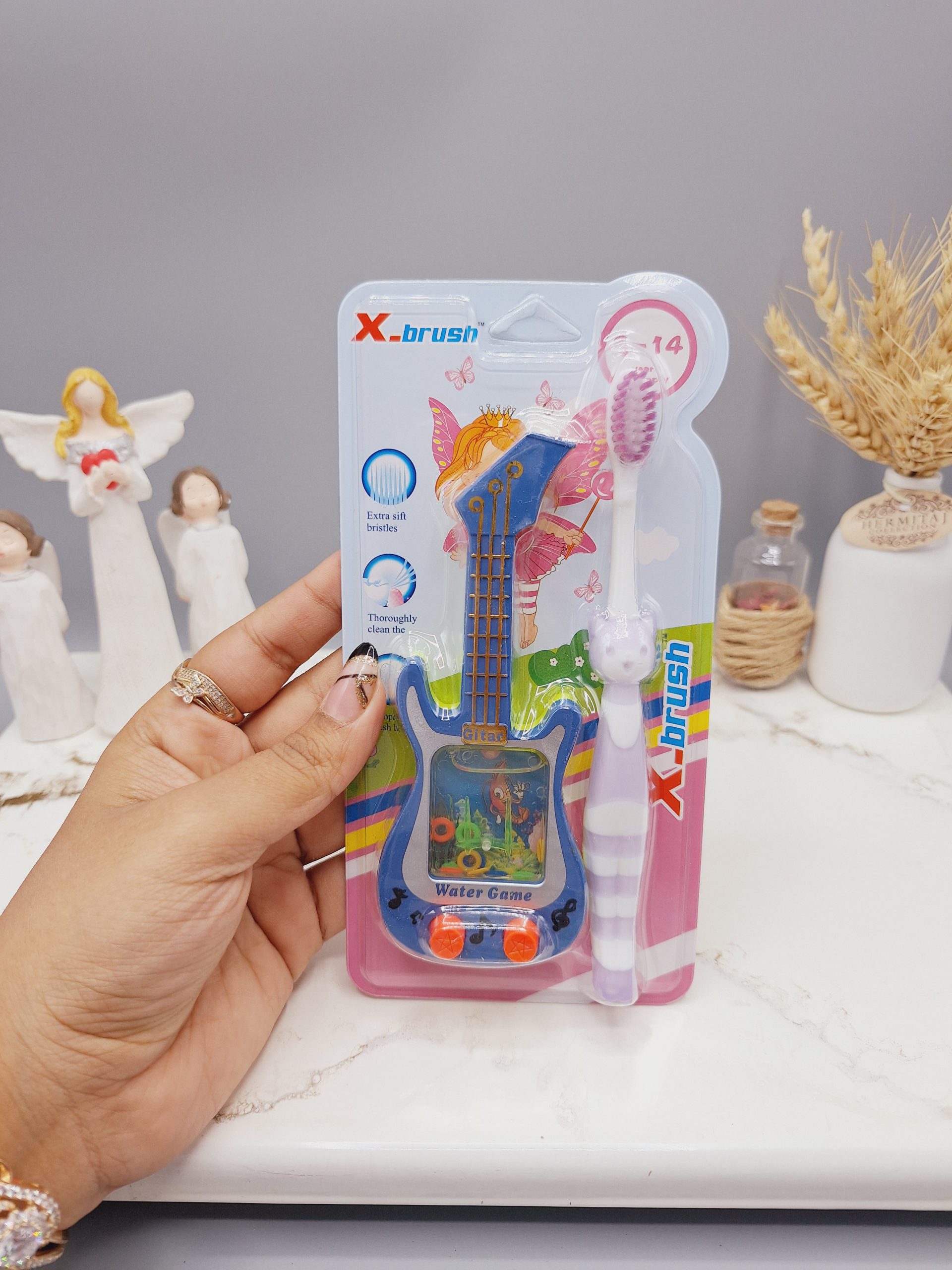 مسواک کودک مستر اورال با برس نرم به همراه گیتار فانتزی