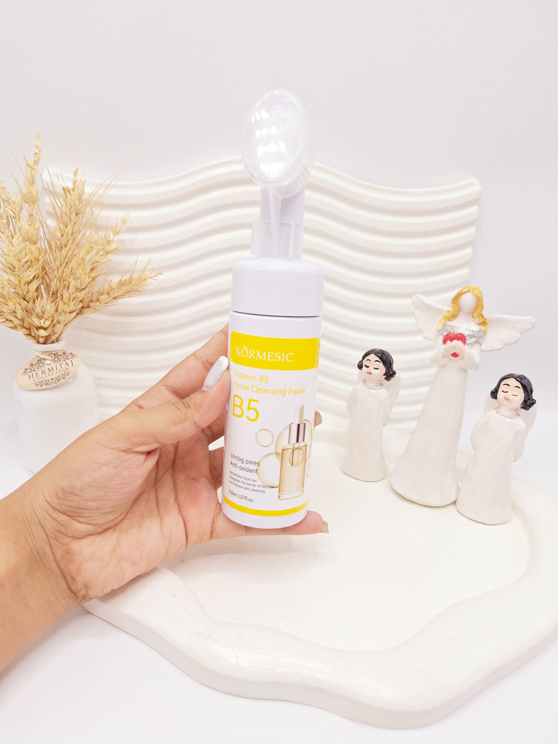 فوم شستشو ویتامین ب 5 KORMESIC کد 2912