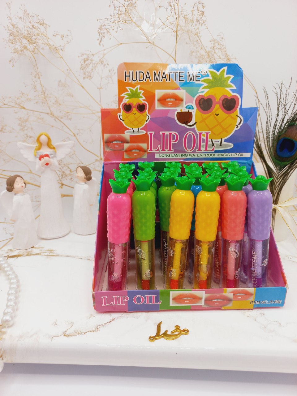 برق لب حرارتی درب آناناس هدا مات می HUDA MATTE ME کد X052