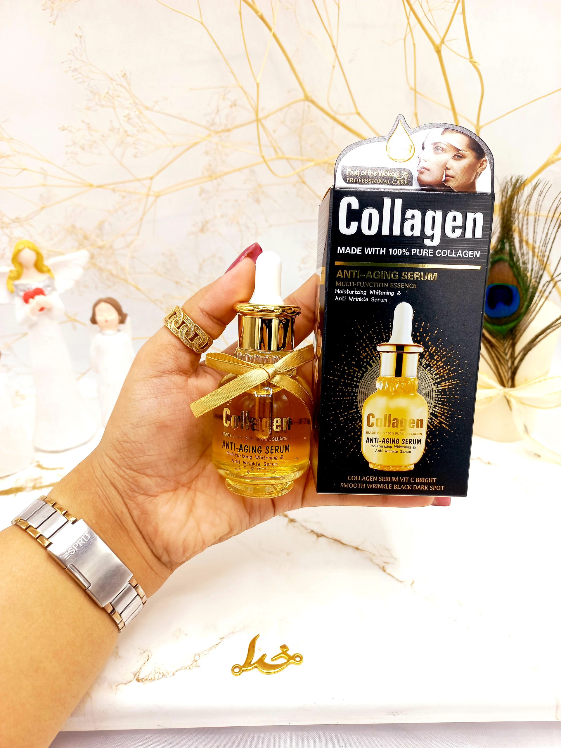 سرم ضد پیری قوی و ضد آکنه برند کلاژن وکالی Wokali کد kl007