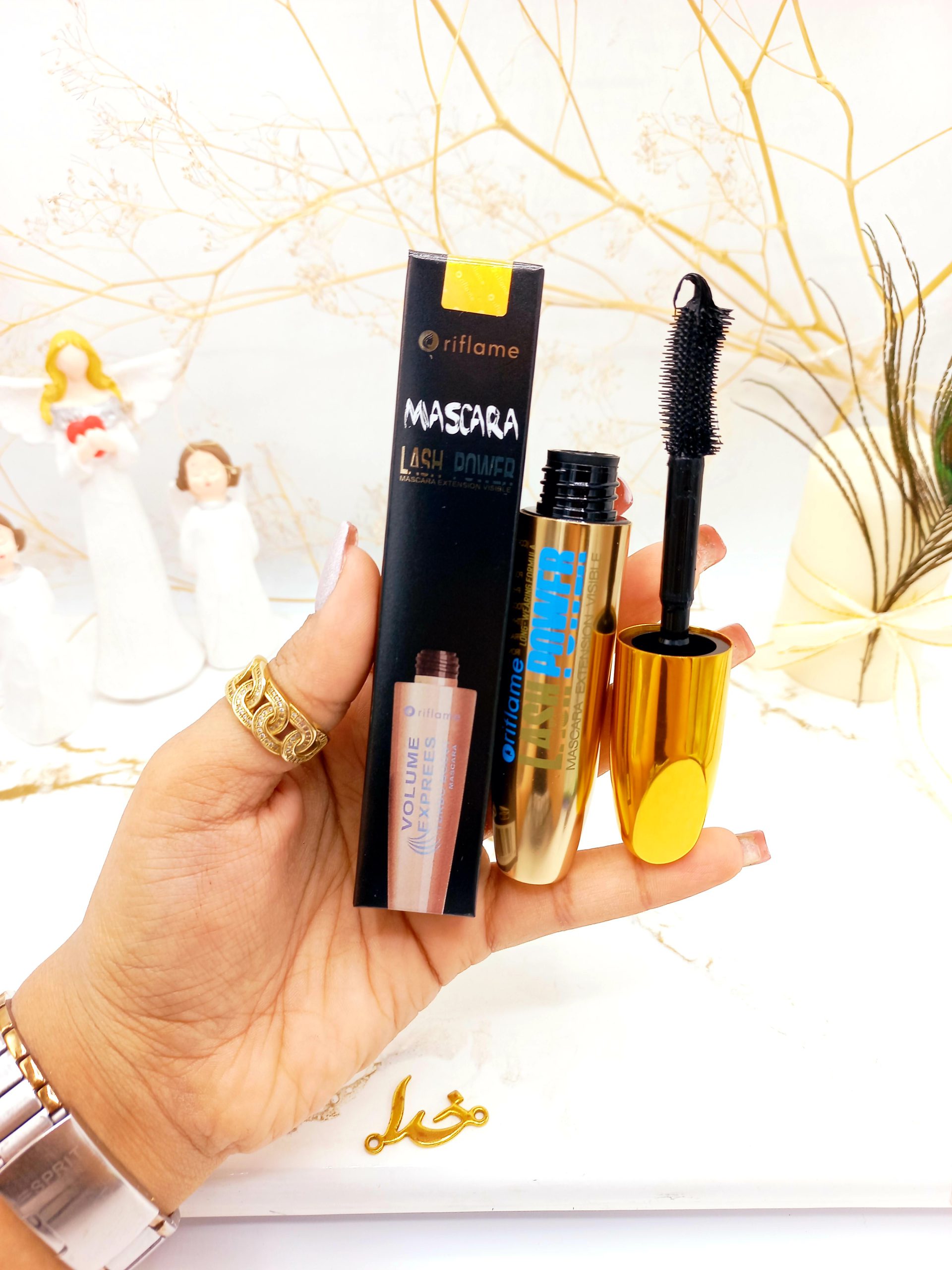 ریمل حجم دهنده و بلند کننده مژه گیاهی اوریفلیم مدل لش پاور (ضدآب) ORIFLAME کد 4627