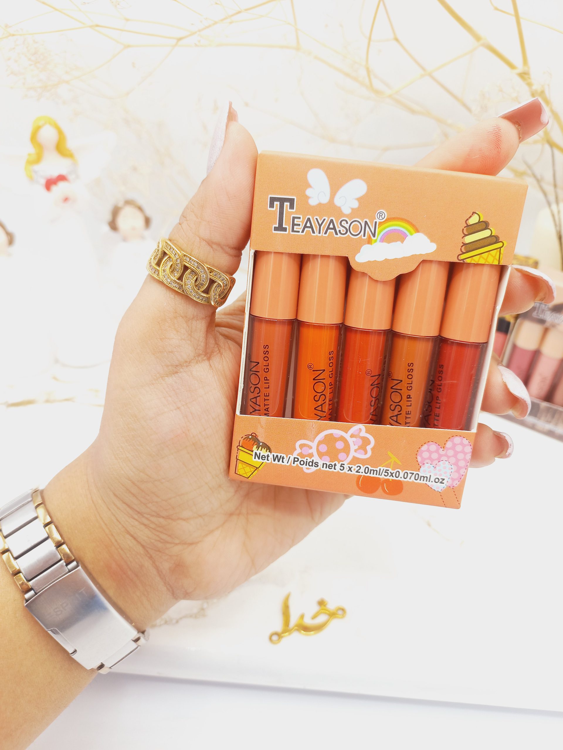 پک رژ مایع هدیه TEAYASON (بستنی)