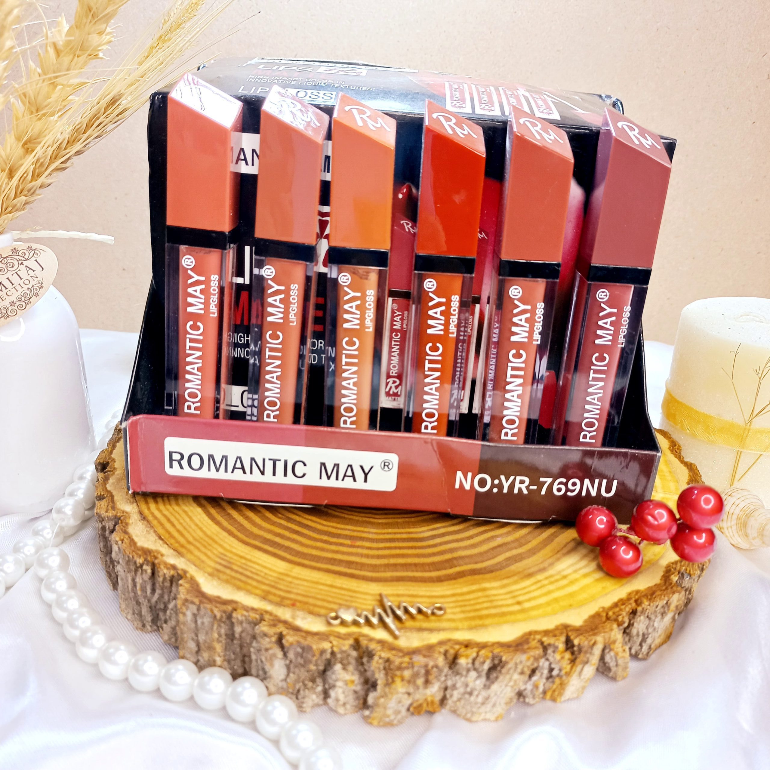 رژ لب مایع رمانتیک کد769 ROMANTIC MAY | پخش عمده