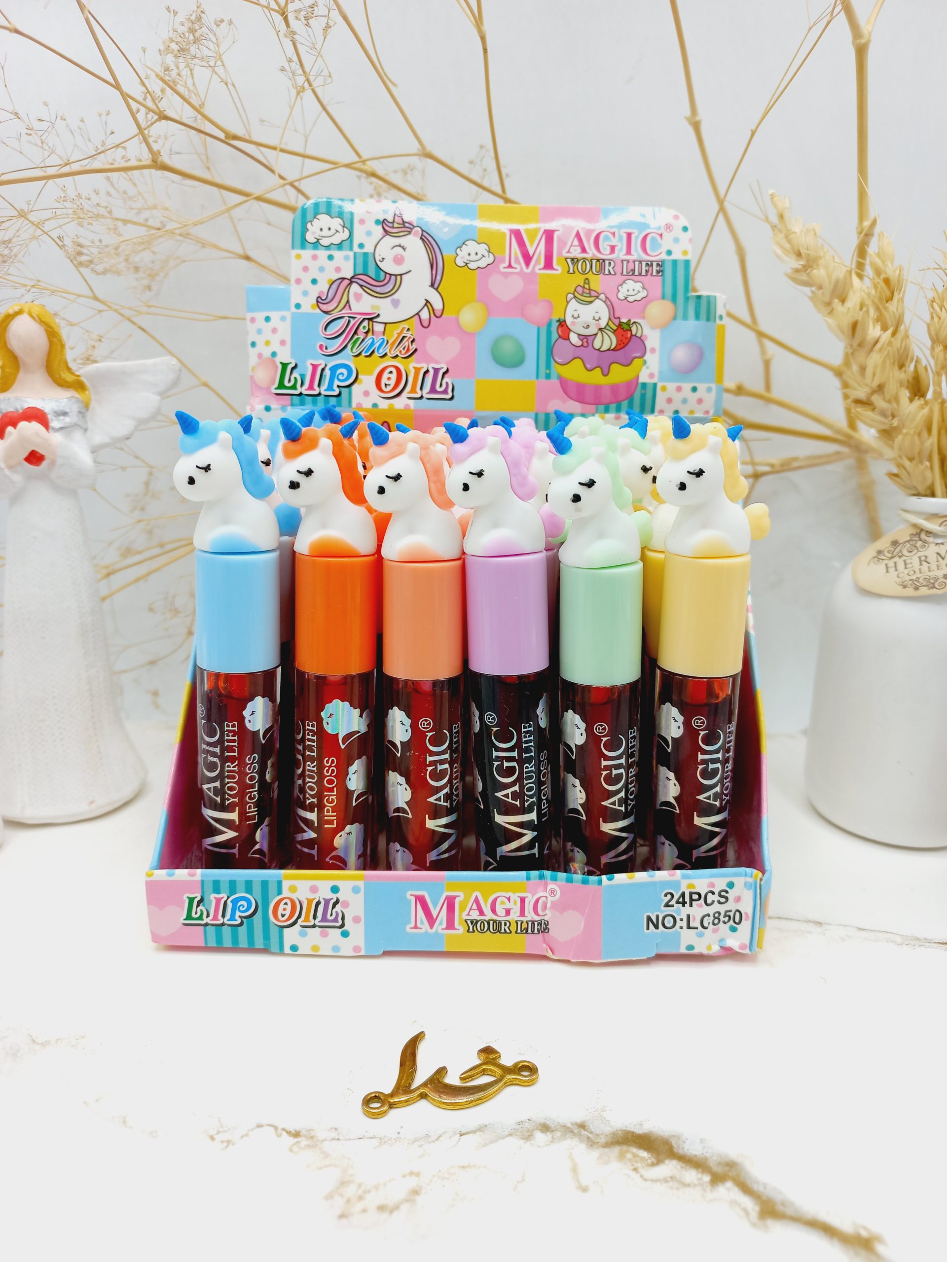 برق لب فانتزی طرح اسب مجیک MAGIC کد LC850