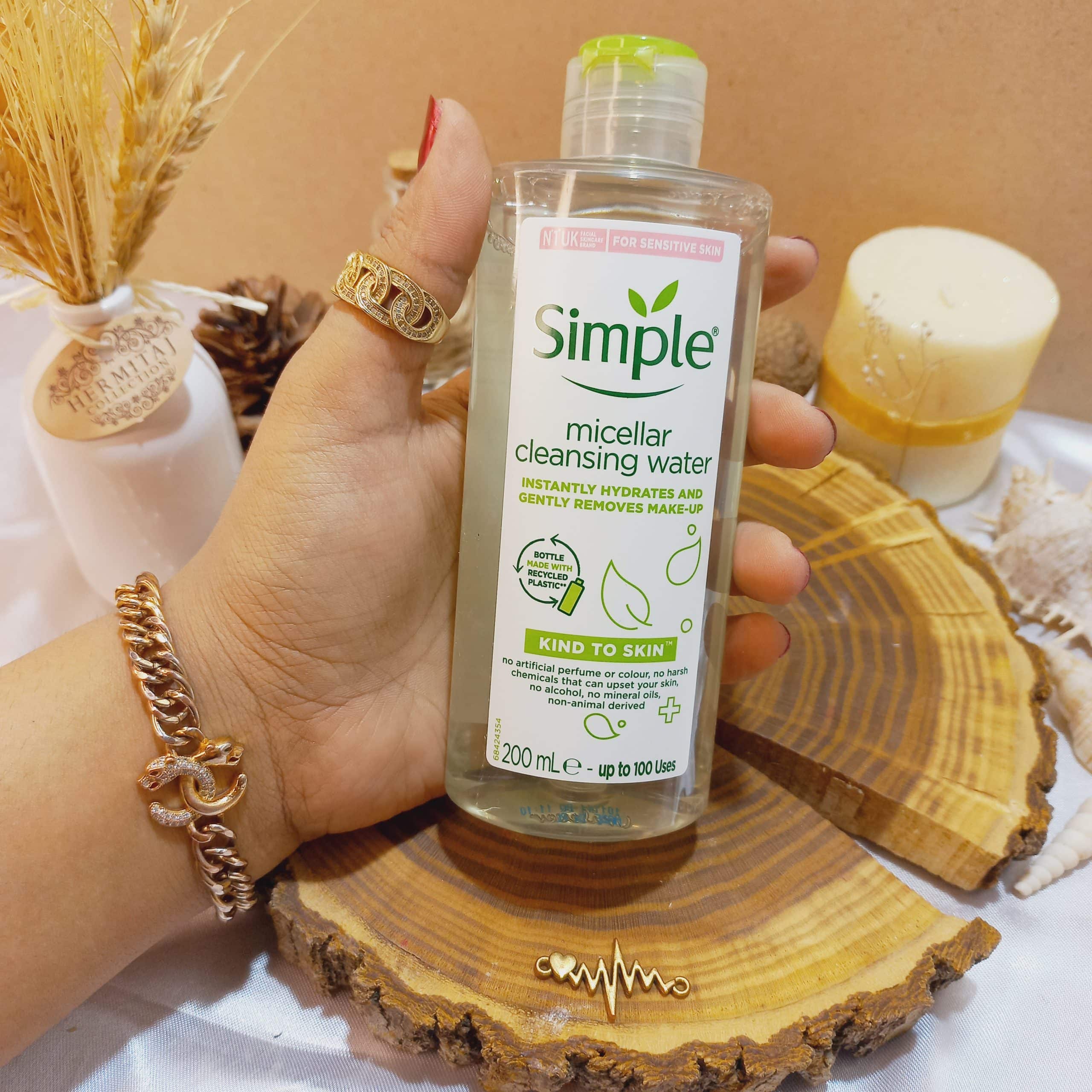 میسلار واتر پوست حساس حجم 200 میل سیمپل Simple | پخش عمده