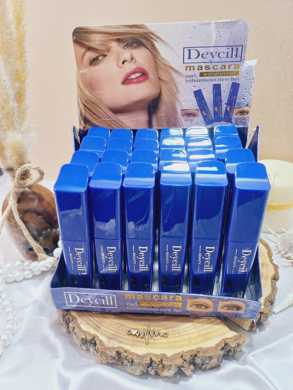 ریمل ضد آب بادوام دایسل آبی Daycell کد 19117 | پخش عمده