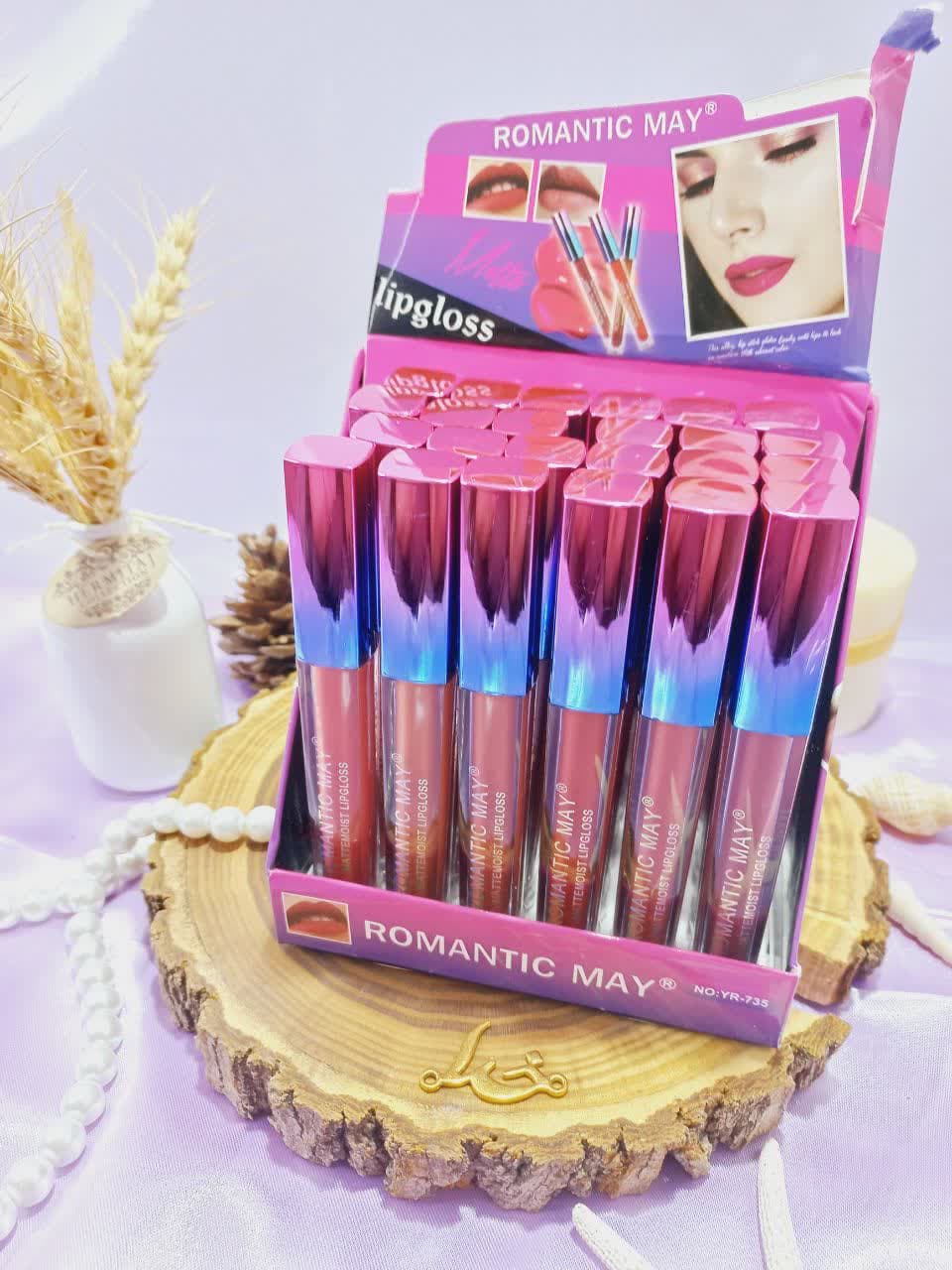 رژ لب مایع پرطرفدار رمانتیک می کد 735 ROMANTIC MAY | پخش عمده