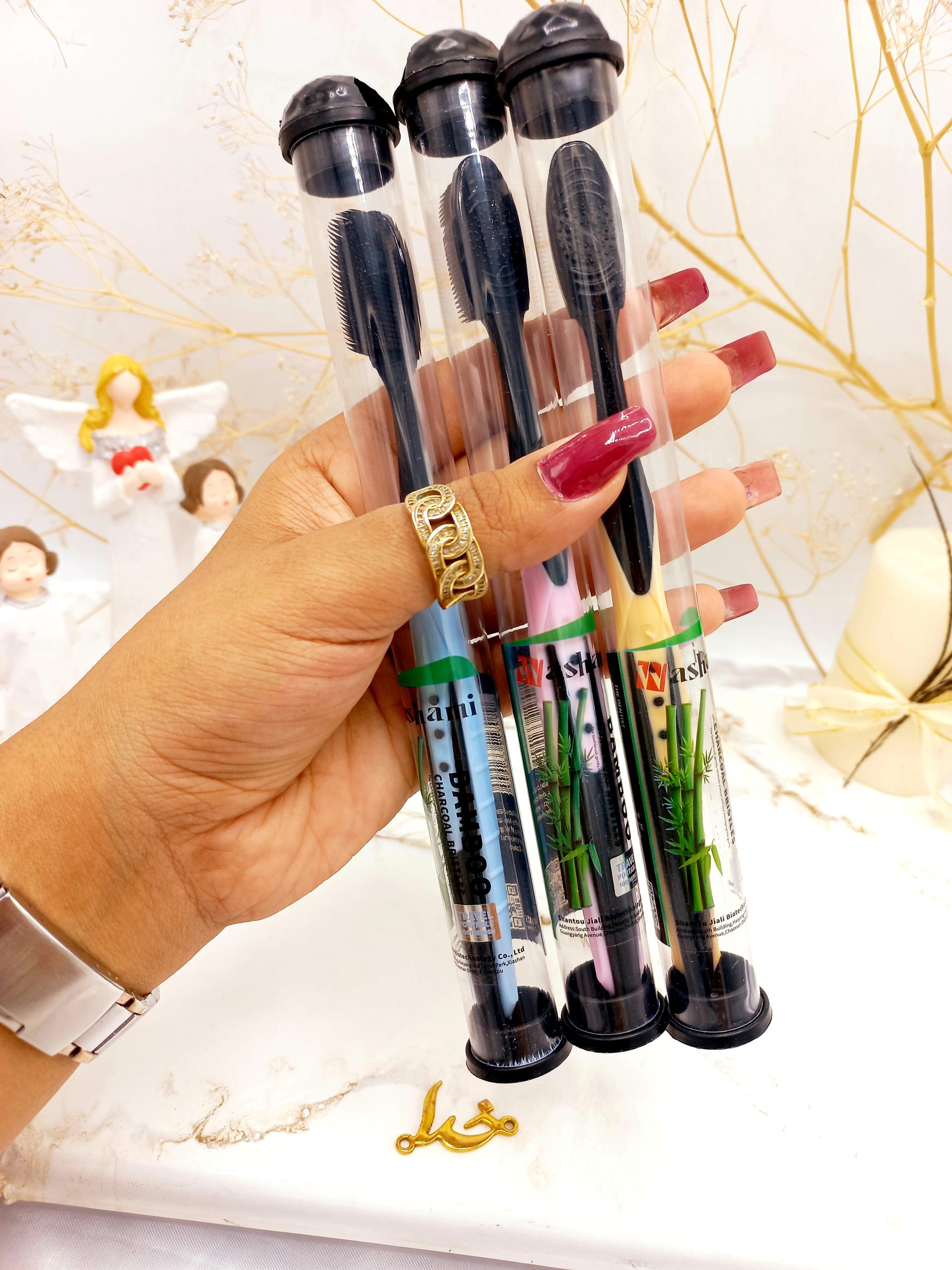 مسواک نانو طرح بامبو برند واشامی WASHAMI اصلی کد 015