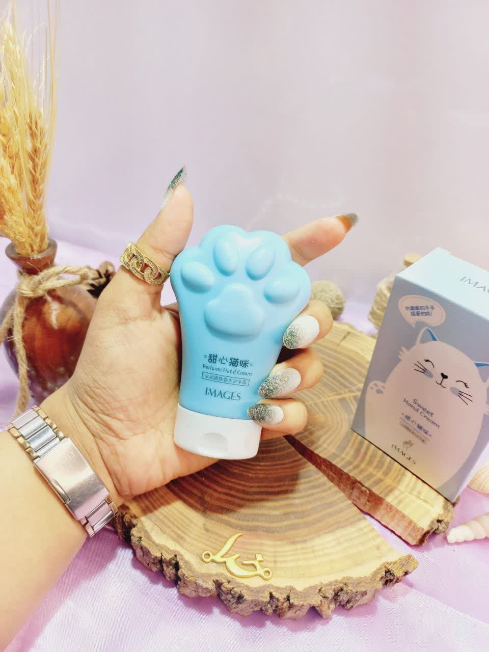 کرم مرطوب کننده و آبرسان  طرح پنجه گربه آبی ایمیجز images کد XXM80504