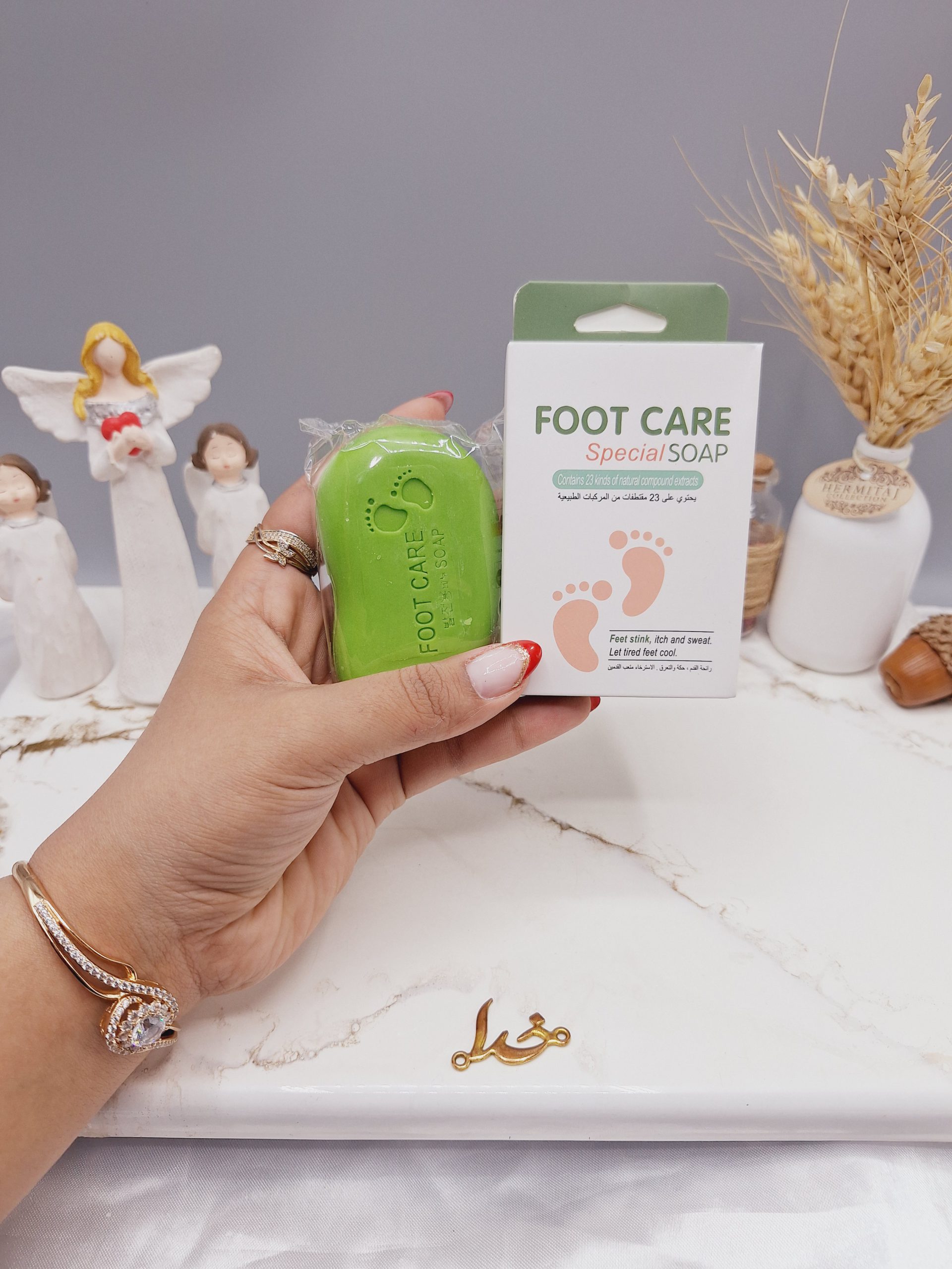 صابون لایه بردار و رفع بوی بد پا FOOT CARE کد 1053