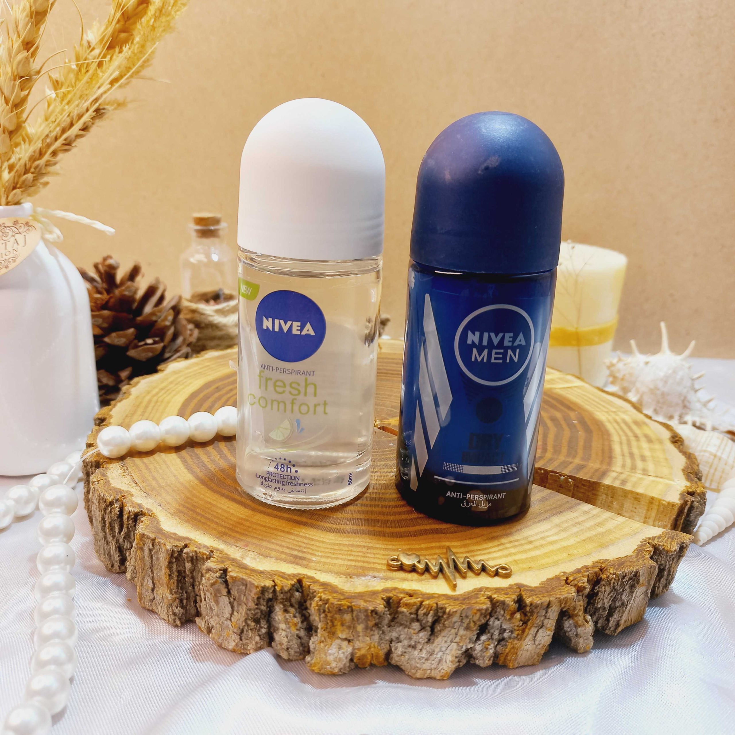 مام ضد تعریق مدل Fresh comfort حجم 50 میلی لیتر اورجینال نیوآ NIVEA
