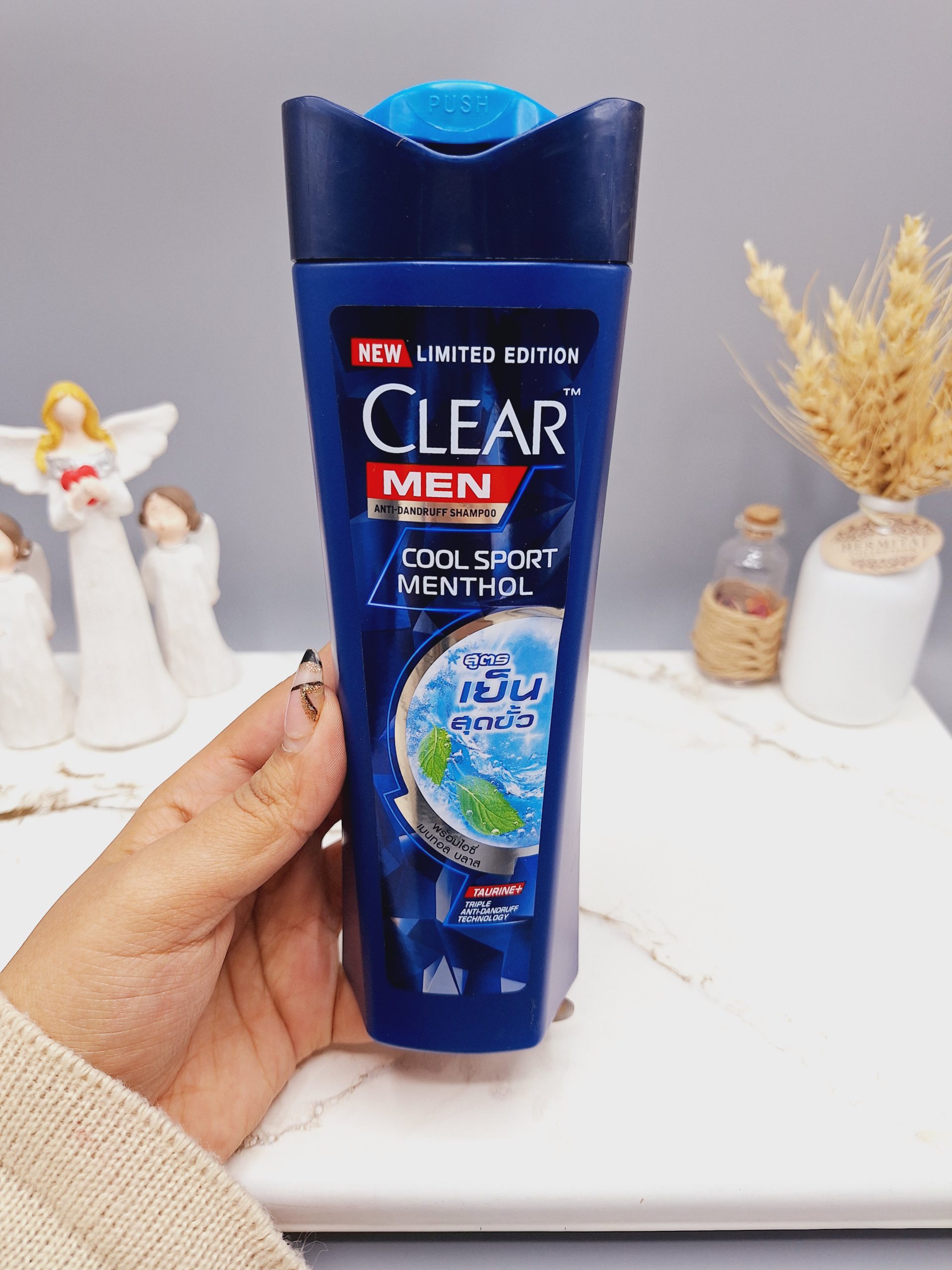 شامپو ضد شوره و خنک کننده کلیر مردانه تایلندی اصل مدل COOL SPORT MENTHOL کد 1801