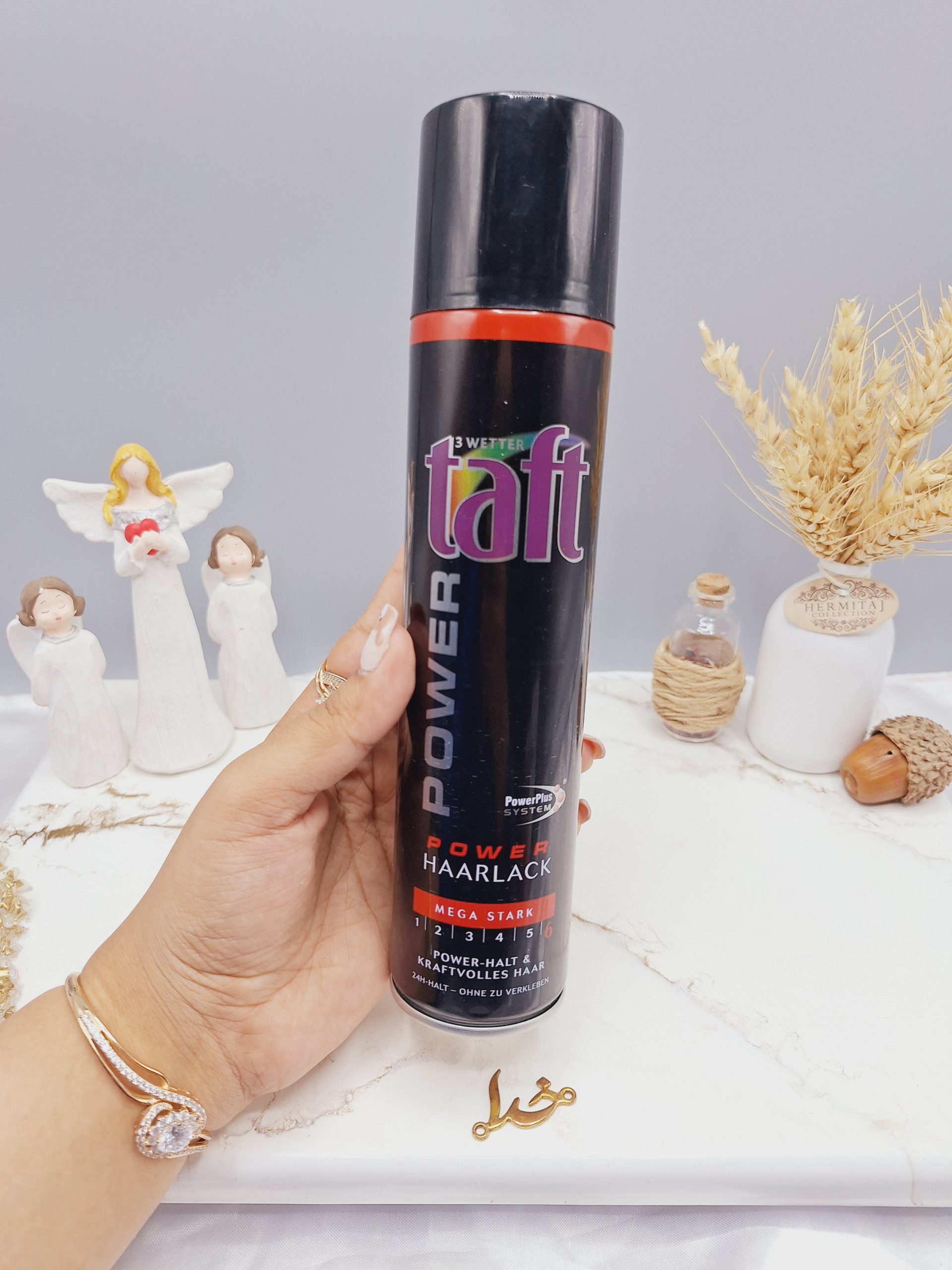 اسپری حالت دهنده سالنی فوق قوی درجه 14 حجم 250ml میل سایز متوسط طرح سه