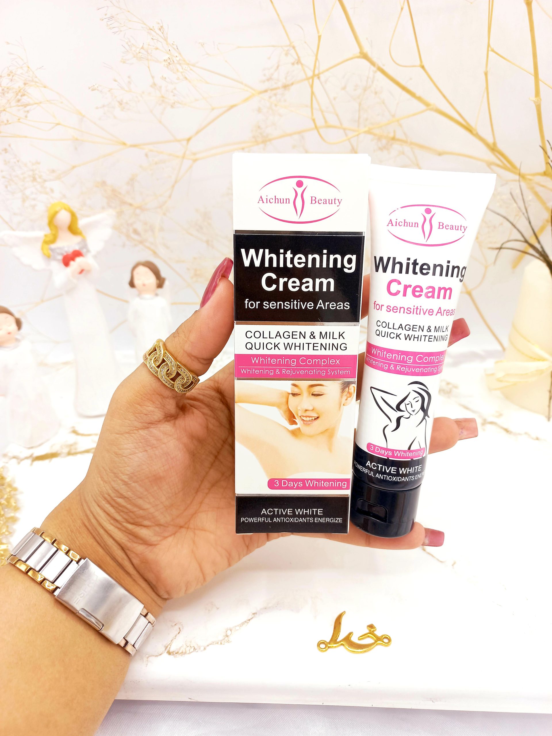 کرم سفید کننده و رفع تیرگی ناحیه تناسلی و واژن آیچون بیوتی کد AC218