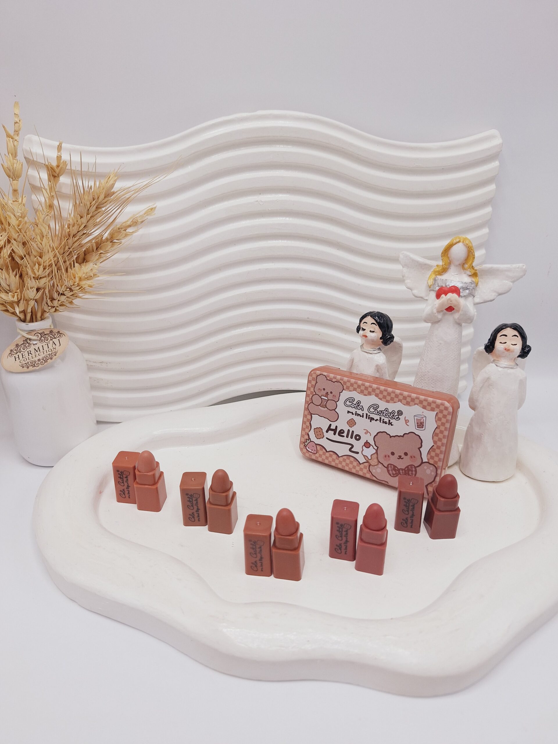 پک 5 عددی رژلب جامد Color Castle کد 8099