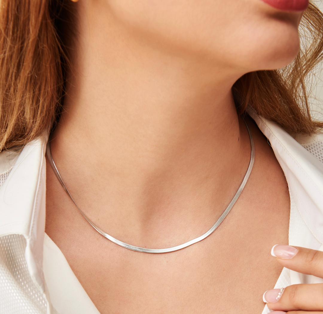 گردنبند ماری 3 میل استیل