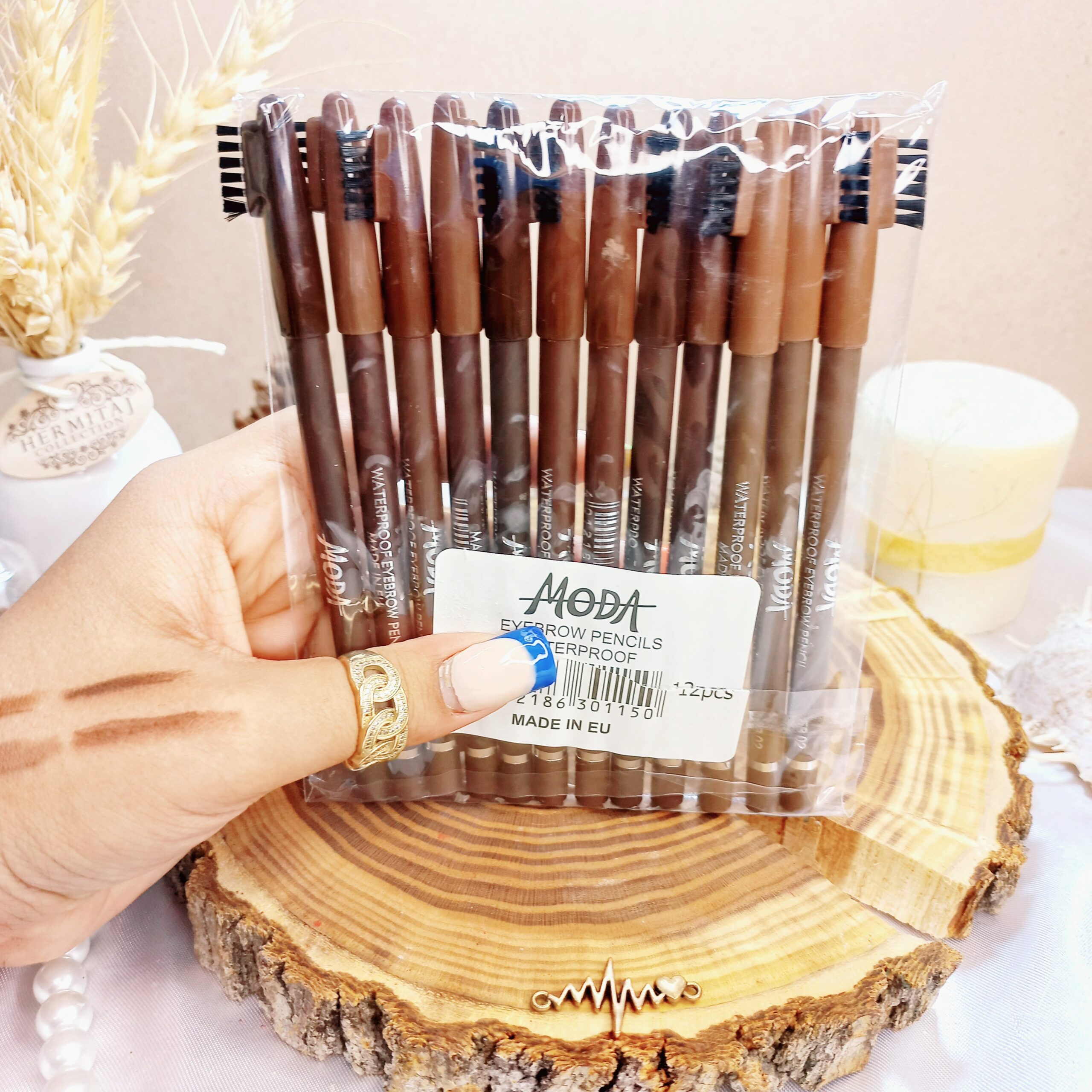 مداد ابرو شانه دار مودا MODA | پخش عمده