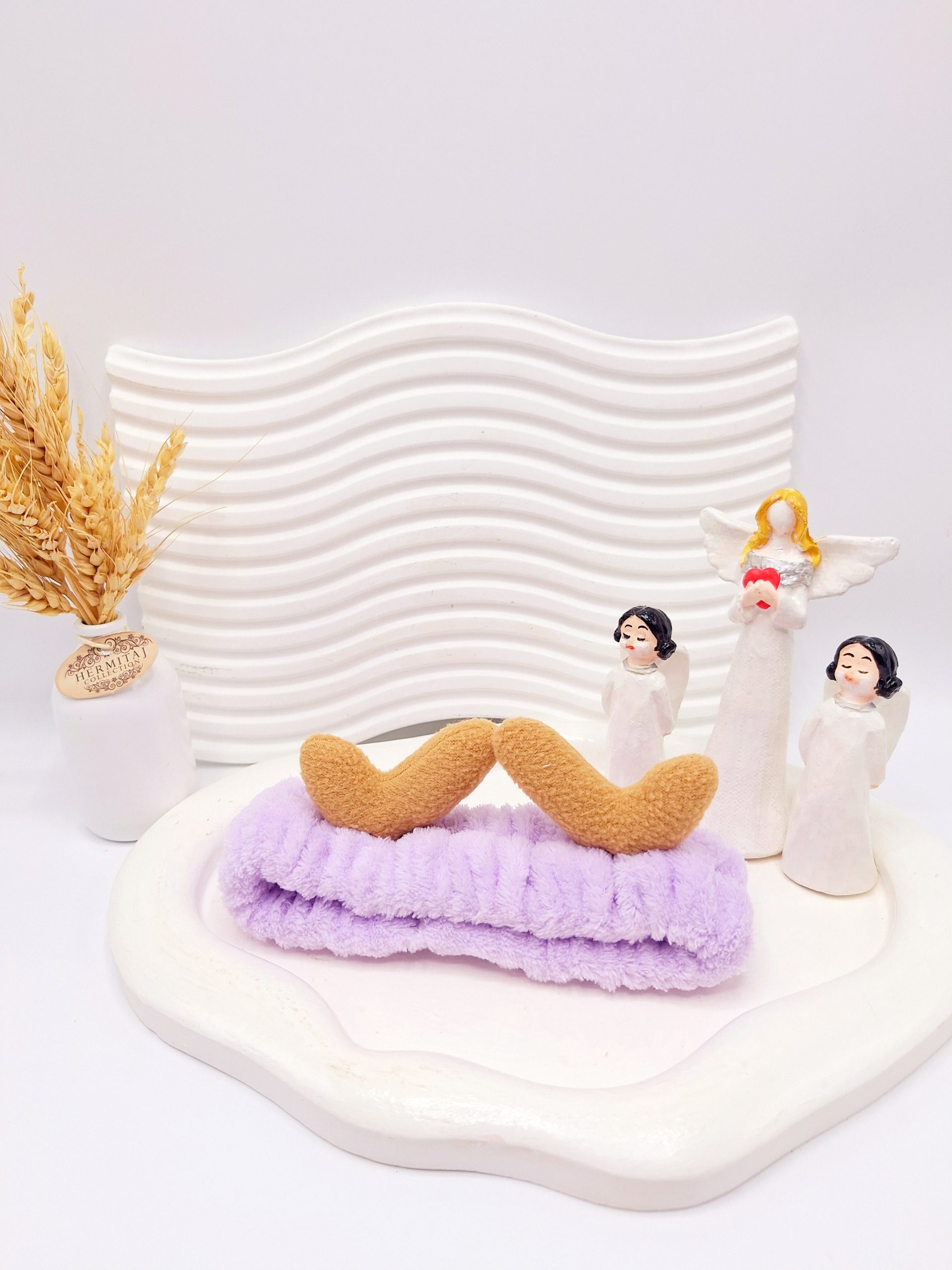 هدبند حوله ای شاخ دار