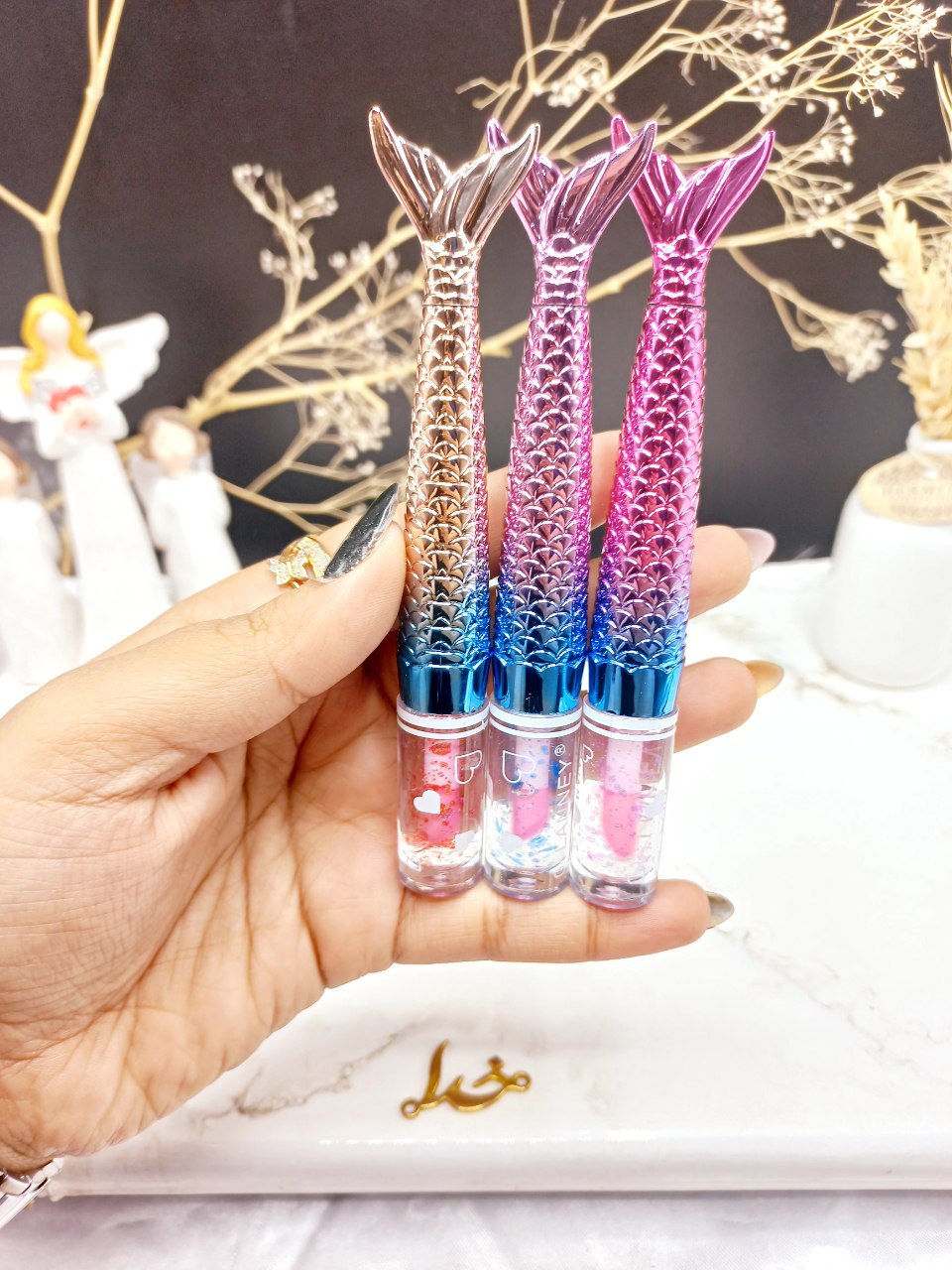 لیپ گلاس حرارتی و ویتامینه پری دریایی LC554