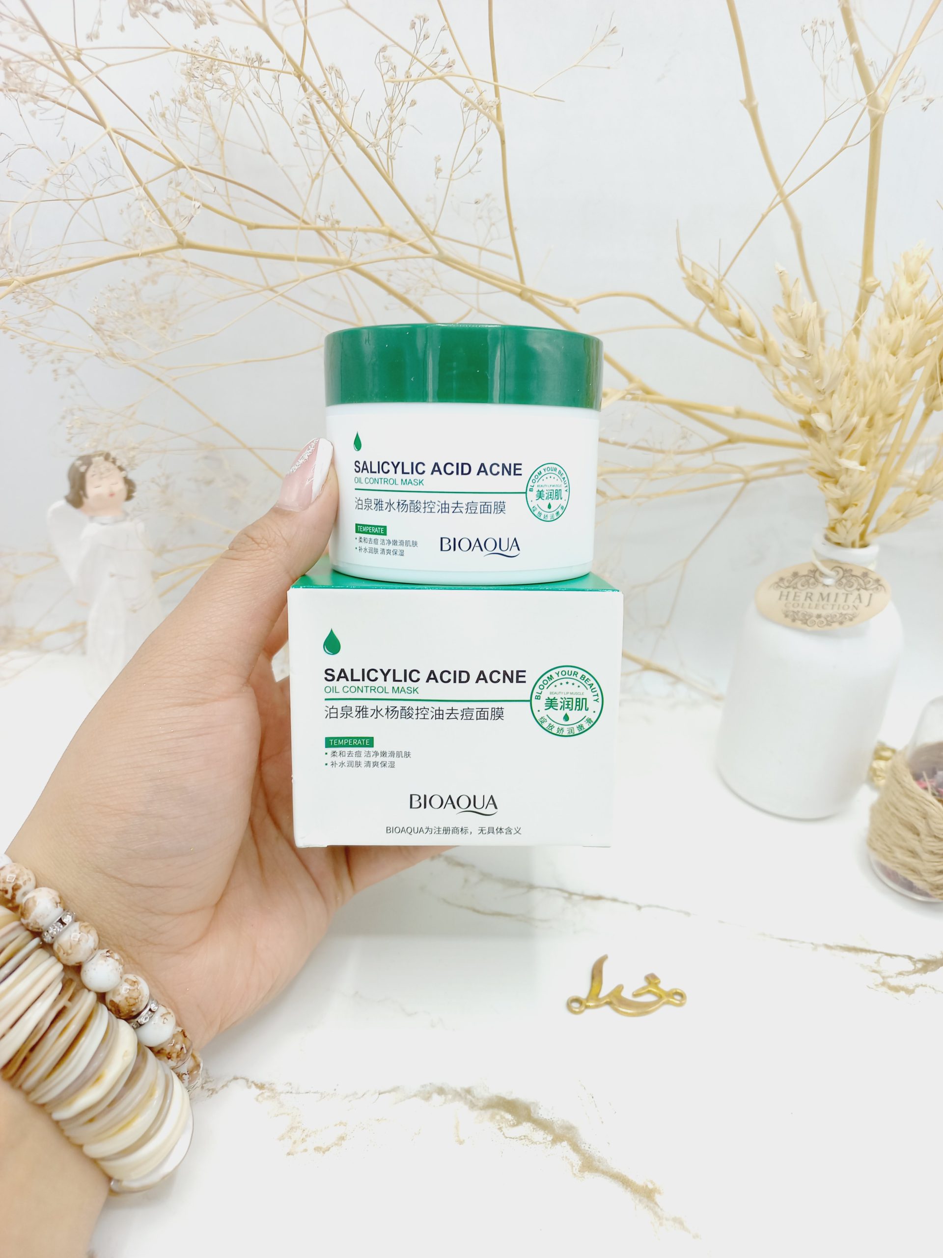 ماسک ضدآکنه سالیسیلیک اسید برند  بیوآکوا BIOAQUA کد BQY70451