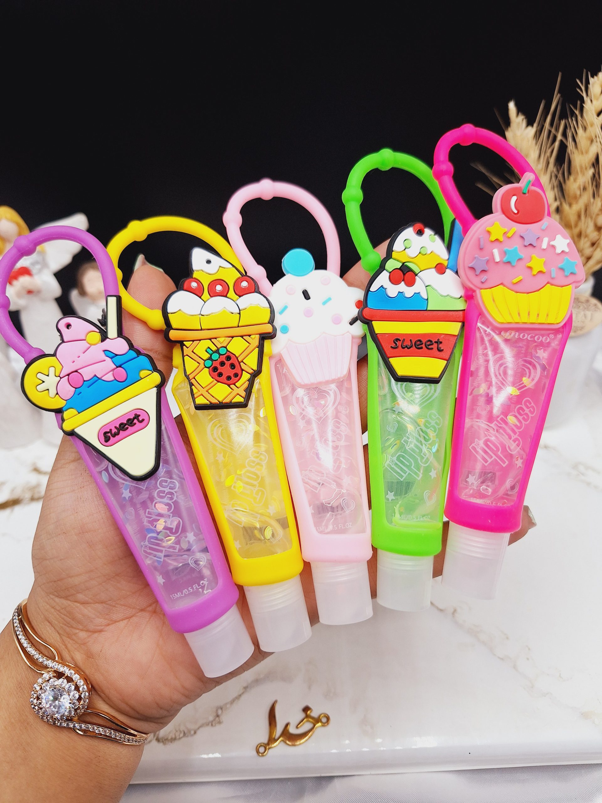 لیپ گلاس طرح بستنی فانتزی برند ریمکو Rimocoo کد R1059