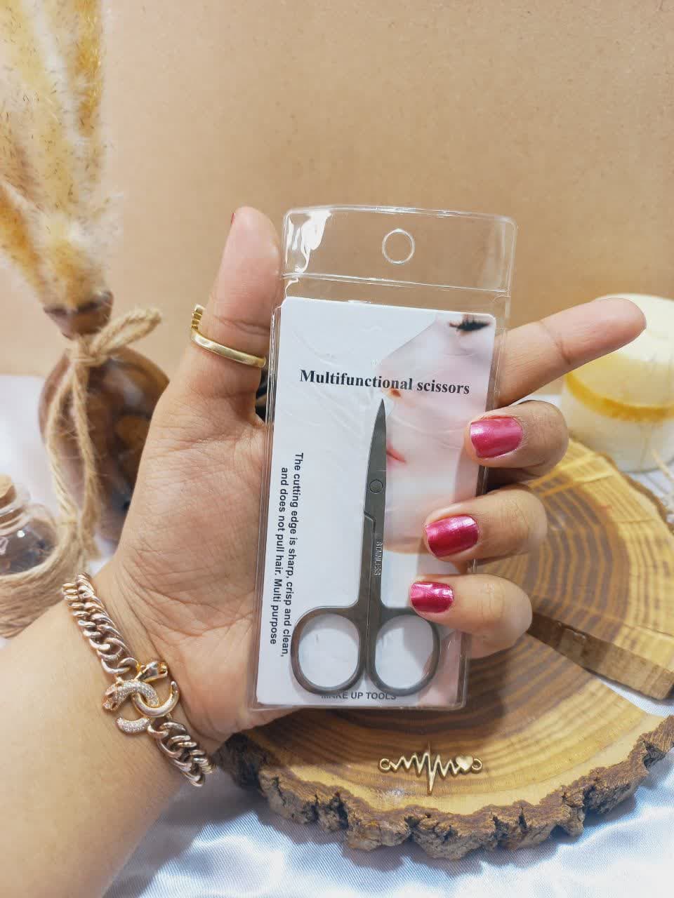 قیچی آرایشی استیل ضد زنگ MAKE UP TOOLS | پخش عمده