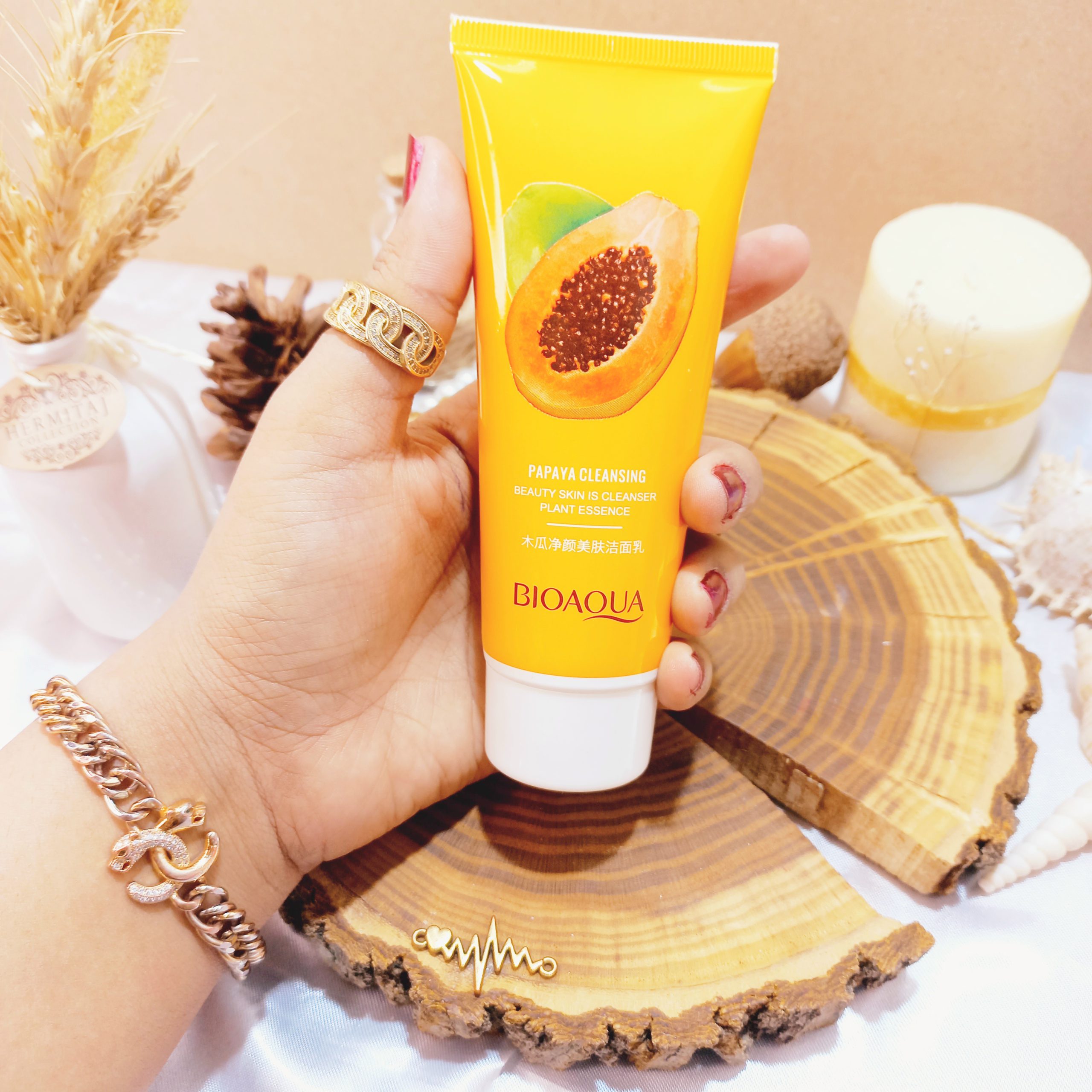 فوم شستشو صورت تیوپی پاپایا بیوآکوا کد BQY76743