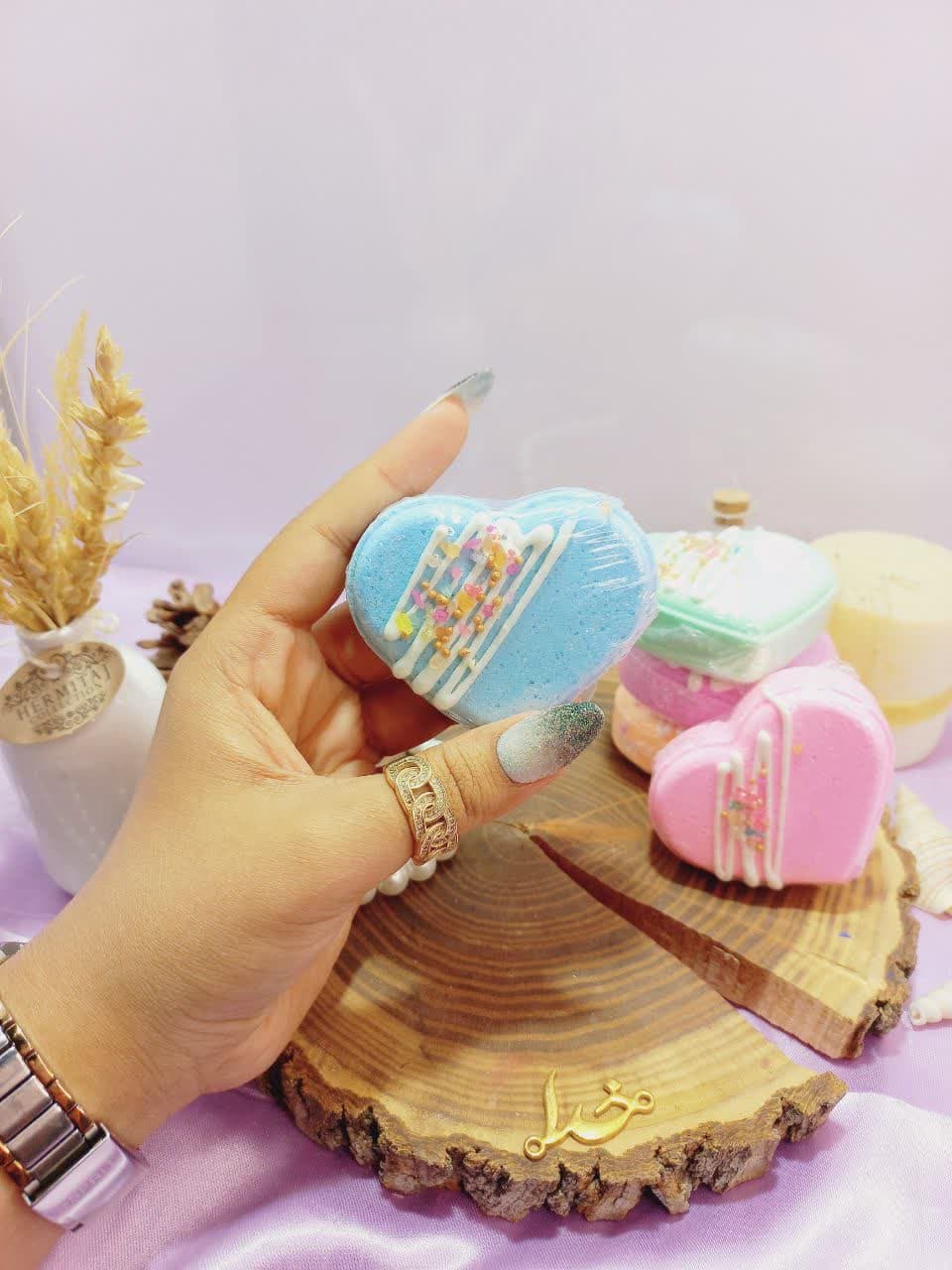 کوکتل و پدیکور قلب خامه ای 80 گرمی با کیفیت با جوشش عالی