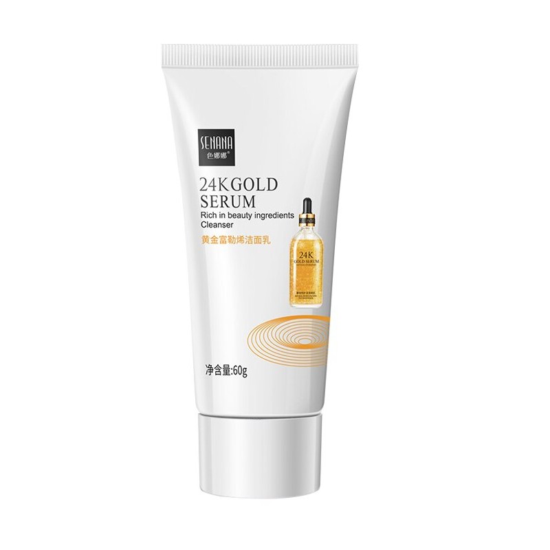 فوم شستشوی 24 عیار طلا سنانا SENANA | پخش عمده