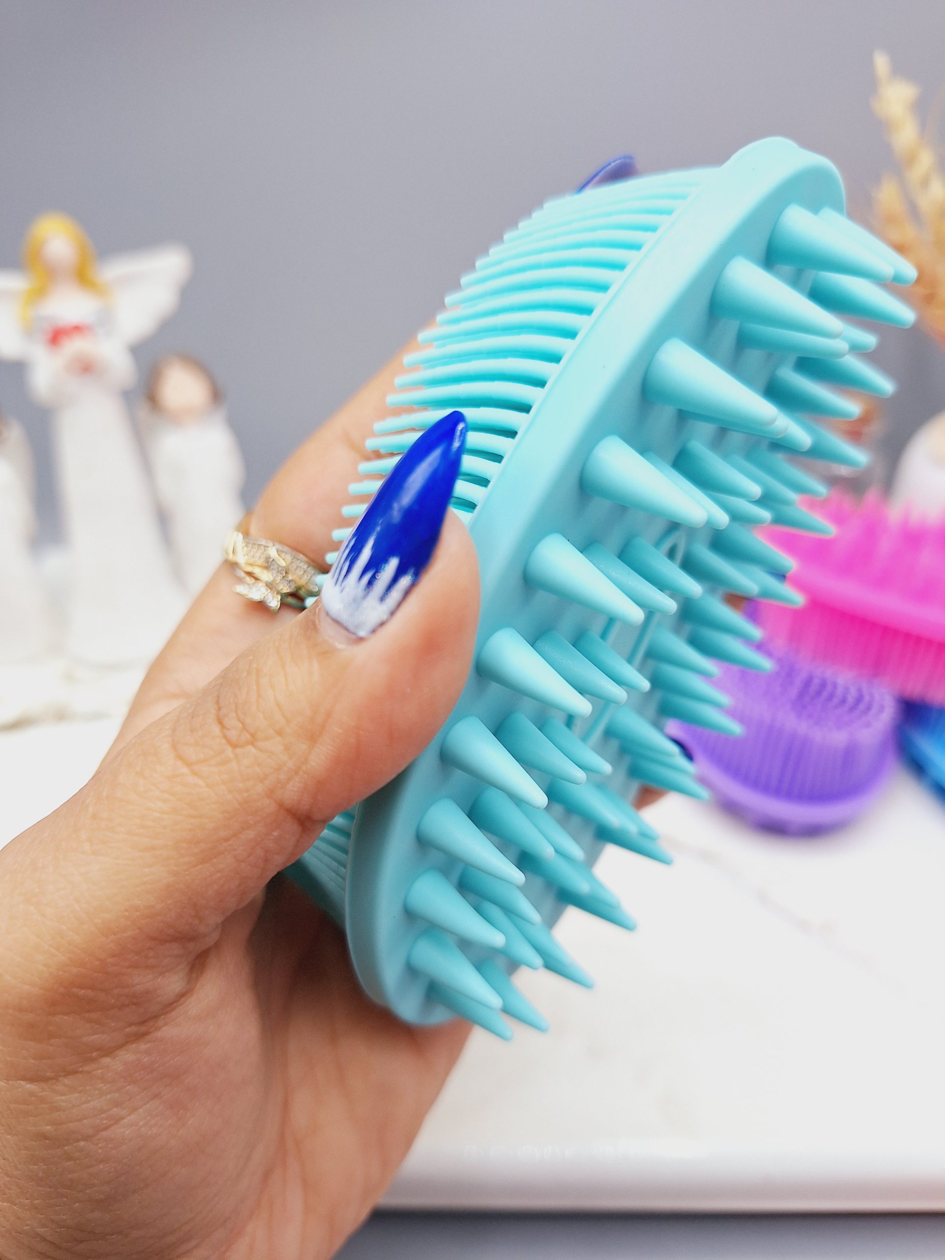 سرشور و لیف سیلیکونی 2 کاره مدل جدید سایز بزرگ