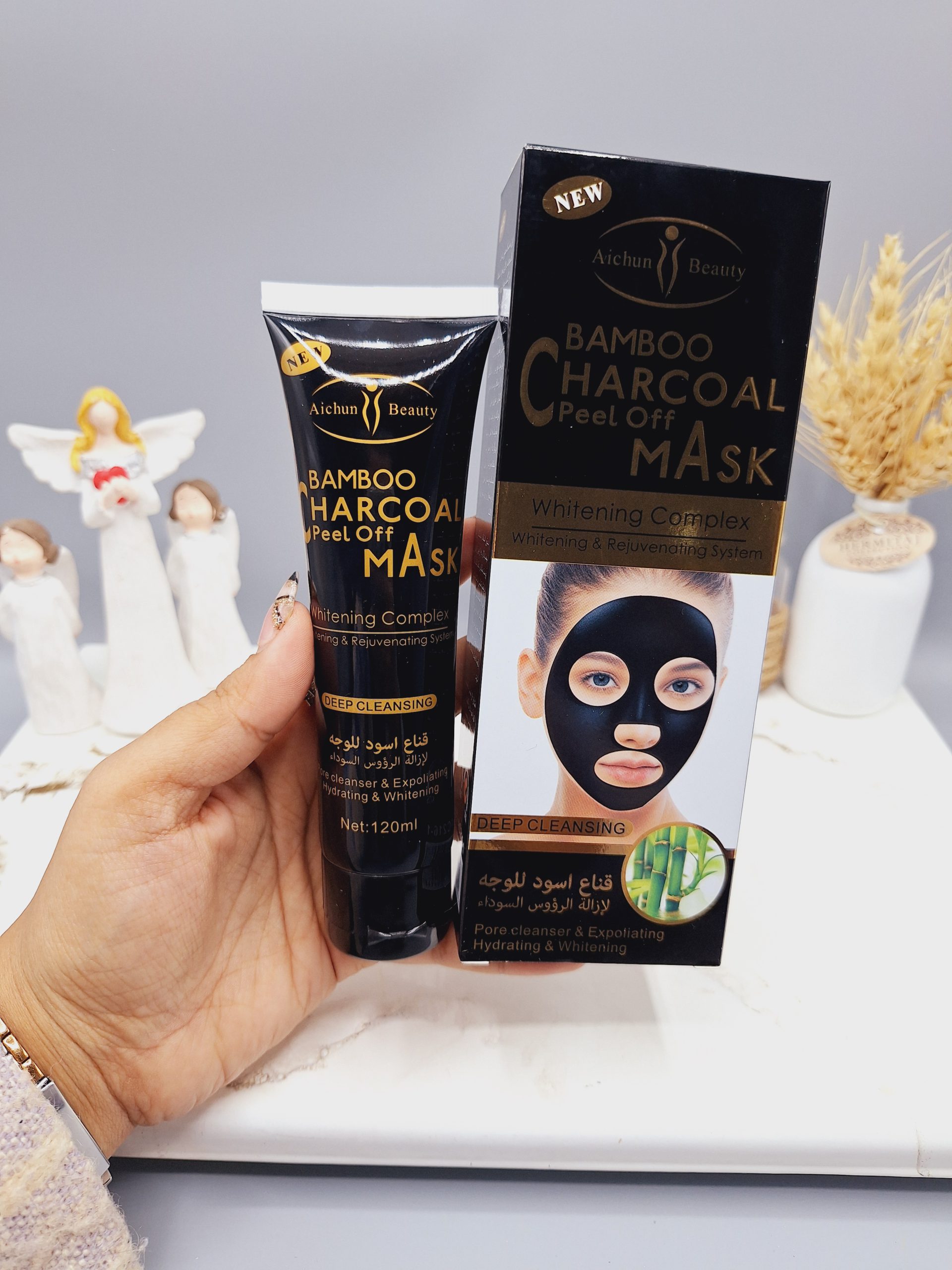 ماسک صورت بامبو ذغالی آیچون بیوتی کد AC216-1