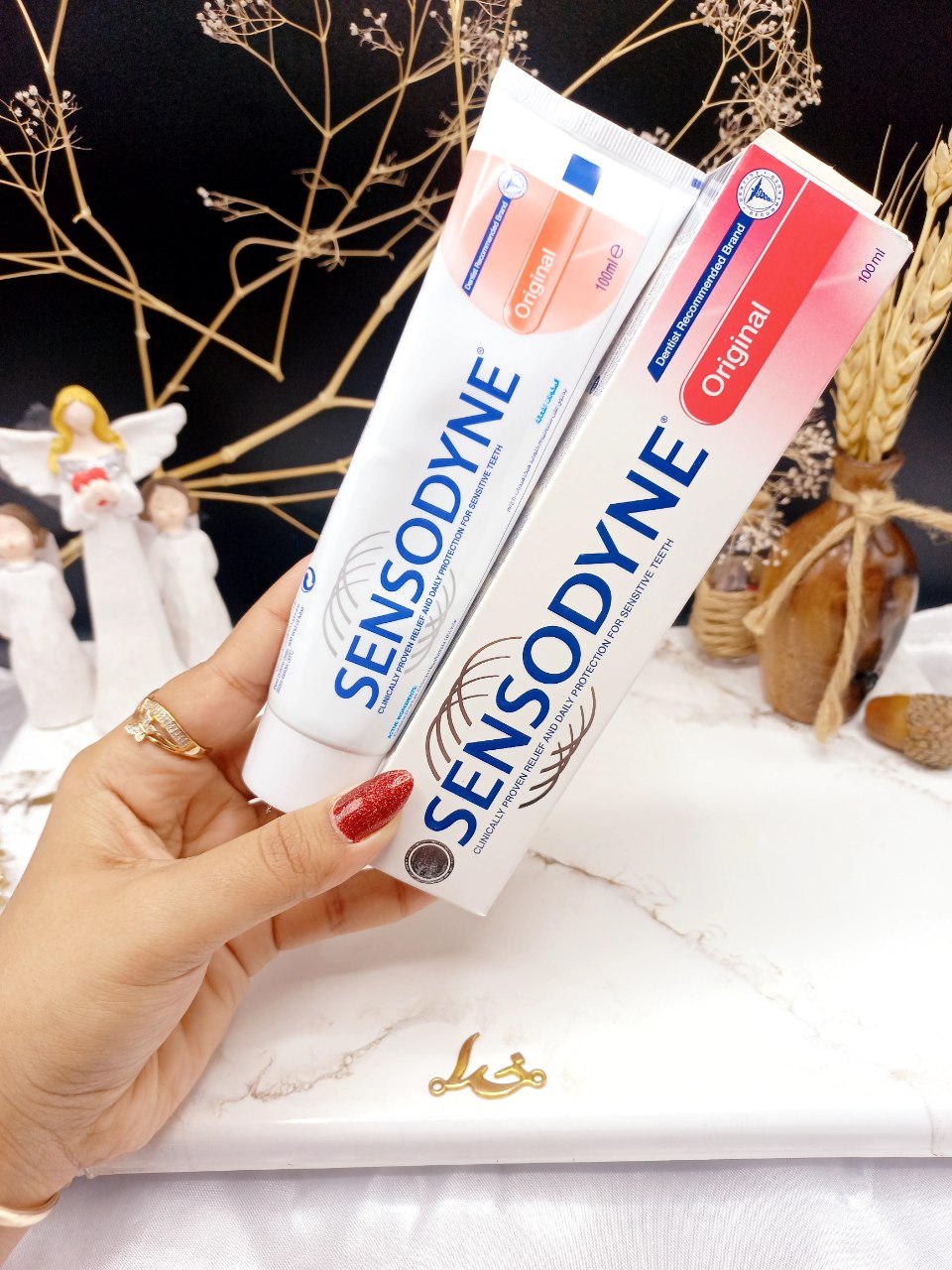 خمیر دندان سنسوداین صورتی SENSODYNE کد 5756