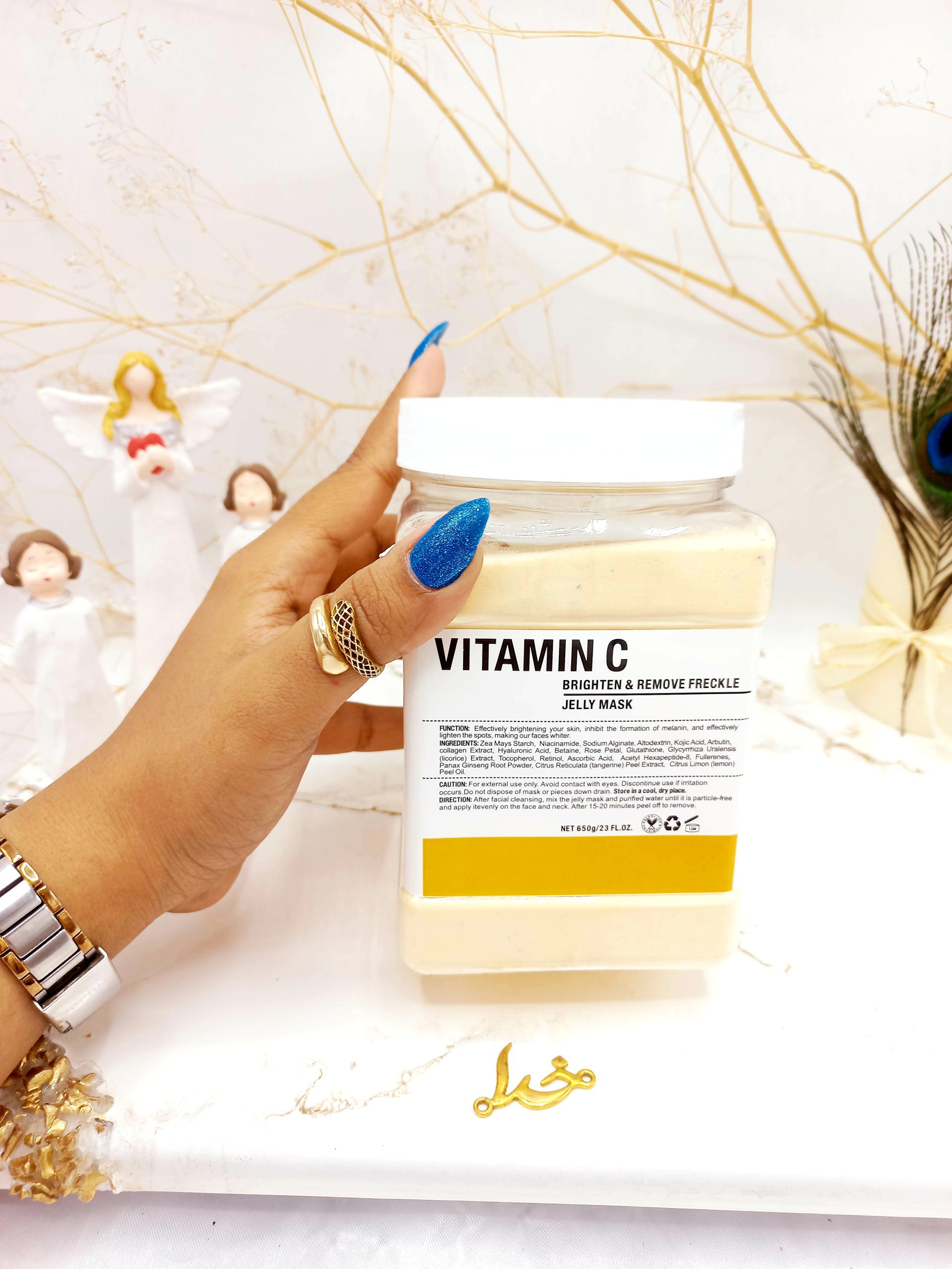 ماسک هیدروژلی ویتامین سی 650 گرمی VITAMIN C ساخت چین