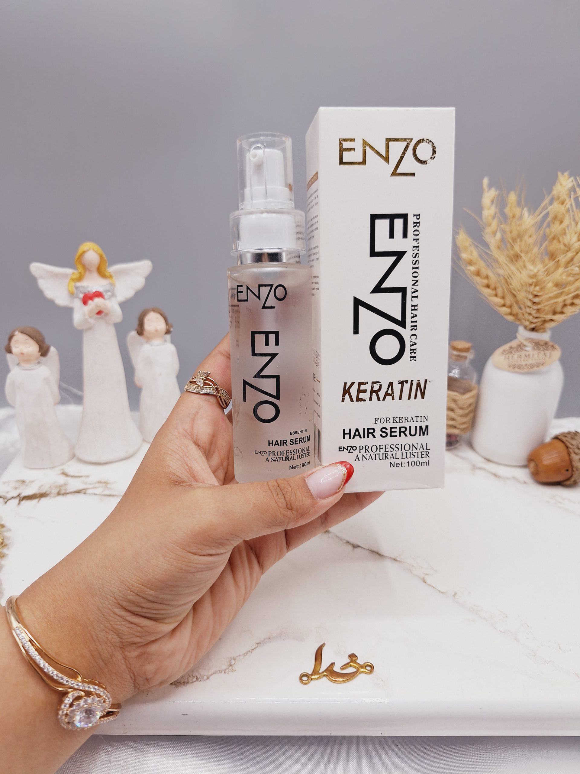 سرم مو اورجینال حاوی کراتین و پروتین برند انزو ENZO کد 7702