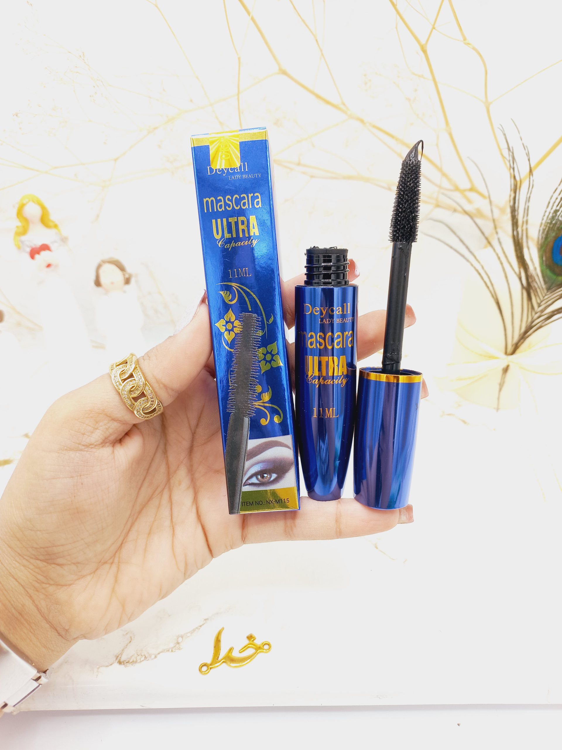 ریمل ژله ای 7D پوکه فلزی دایسل اصلی DeCarlo کد 5345