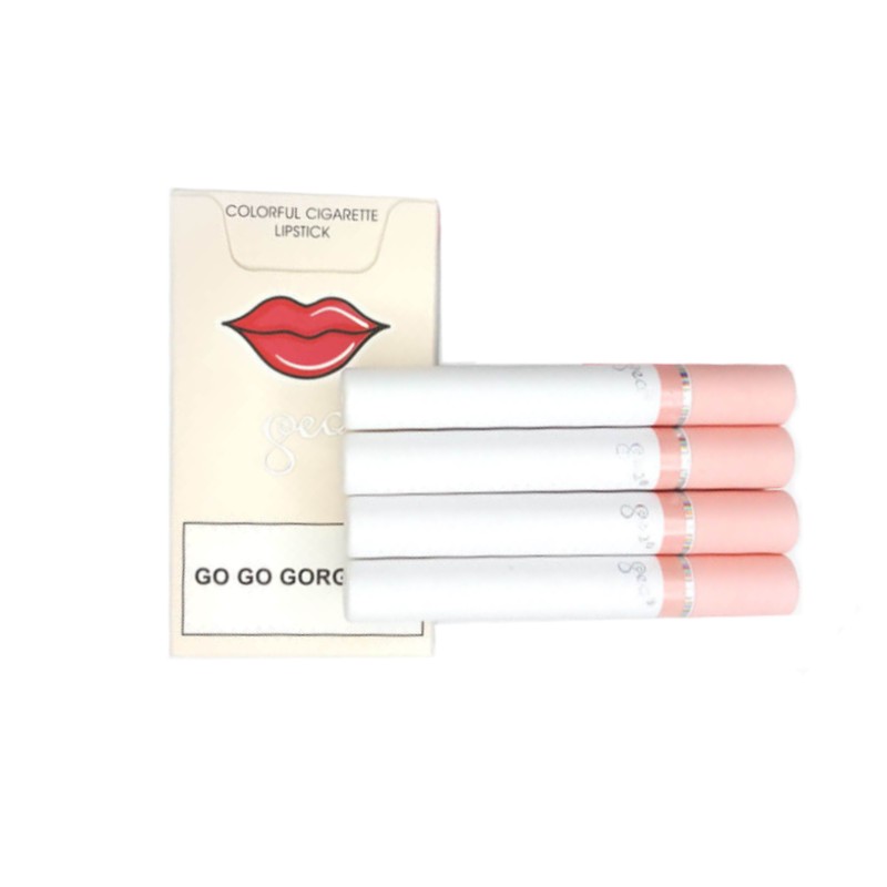 پک رژلب جامد 4 عددی طرح سیگار GEO | پخش عمده