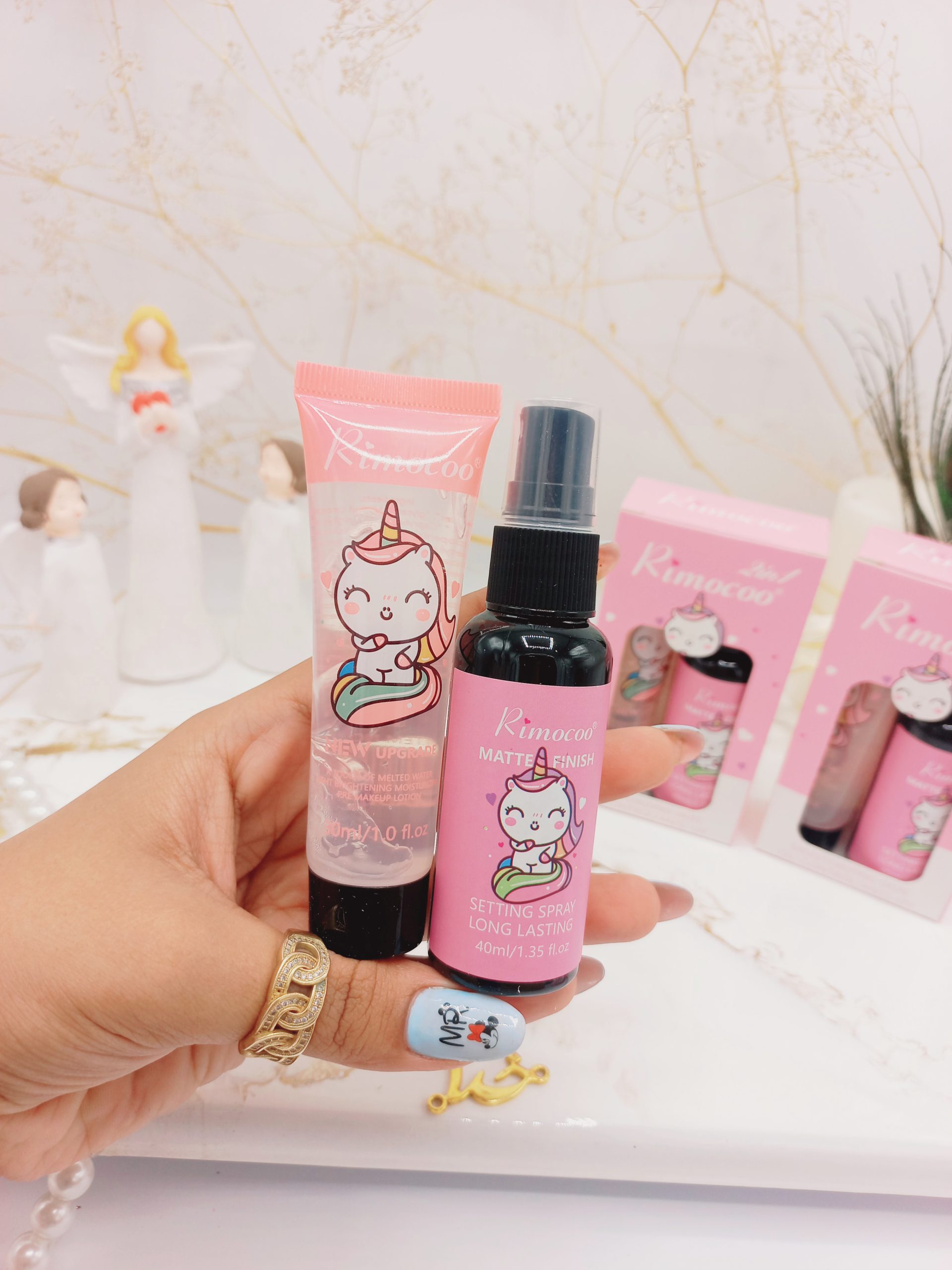 پک 2 عددی اسپری فیکس و پرایمر تک شاخ RiMOCOO کد D2309