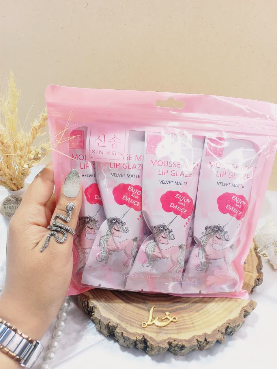 رژ مایع تک شاخ مات مخملی MOUSSE MIST